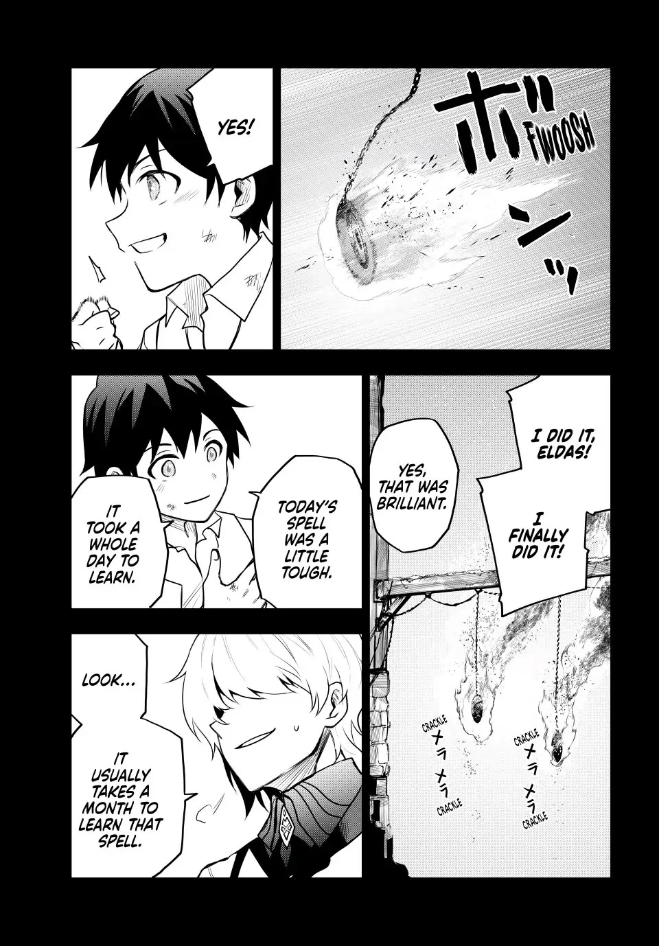 A Court Magician, Who Was Focused On Supportive Magic Because His Allies Were Too Weak, Aims To Become The Strongest After Being Banished chapter 11 page 3