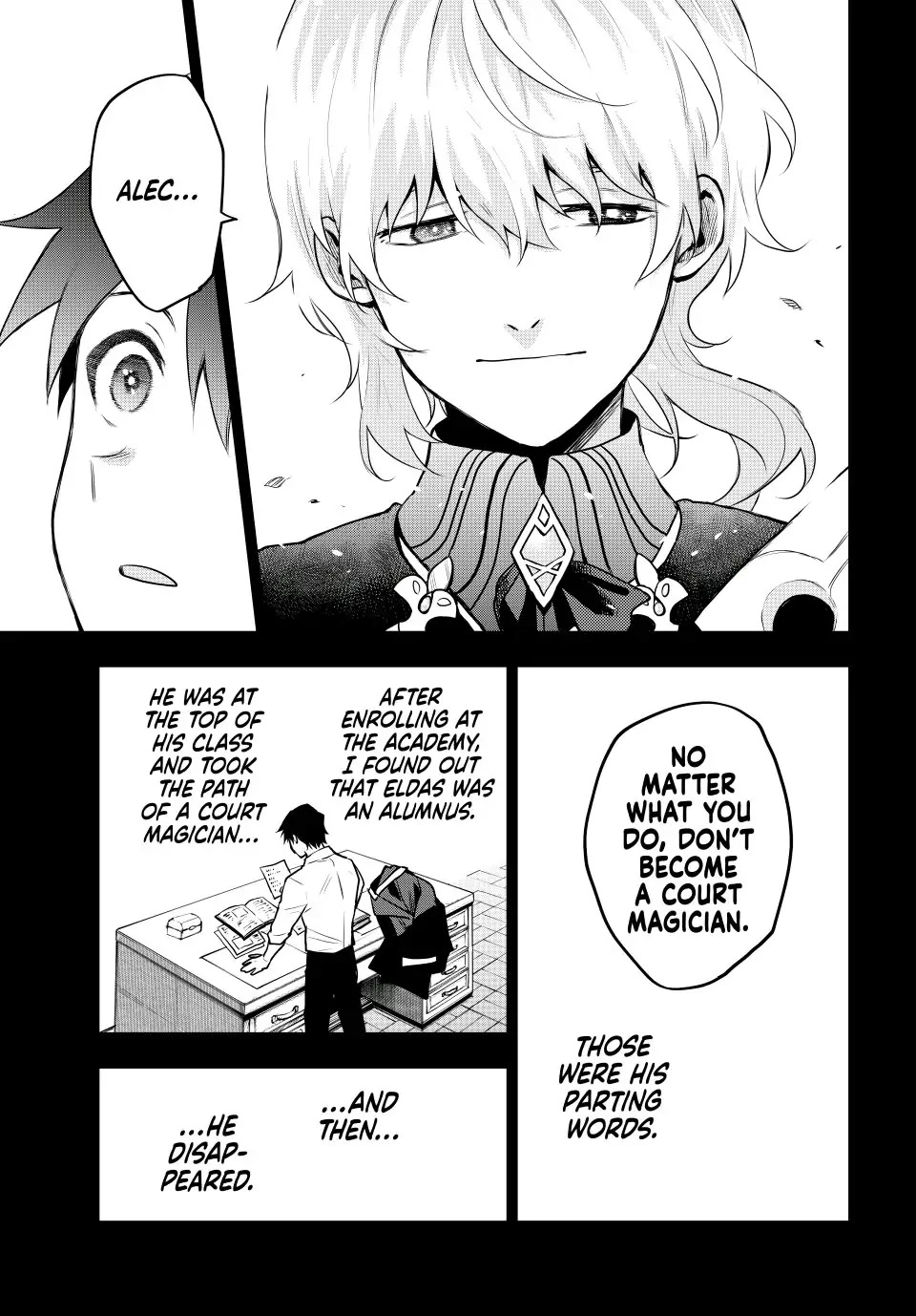 A Court Magician, Who Was Focused On Supportive Magic Because His Allies Were Too Weak, Aims To Become The Strongest After Being Banished chapter 11 page 7