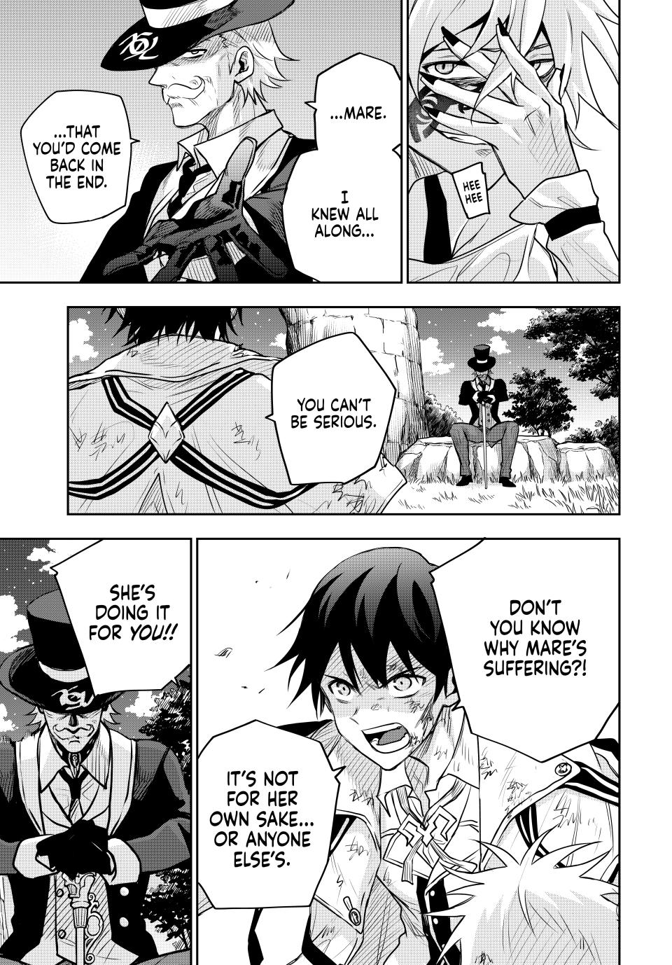 A Court Magician, Who Was Focused On Supportive Magic Because His Allies Were Too Weak, Aims To Become The Strongest After Being Banished chapter 111 page 7