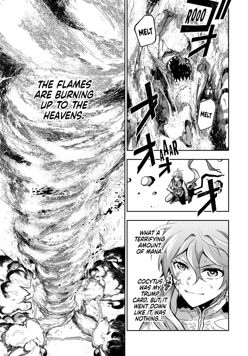 A Court Magician, Who Was Focused On Supportive Magic Because His Allies Were Too Weak, Aims To Become The Strongest After Being Banished chapter 114 page 5