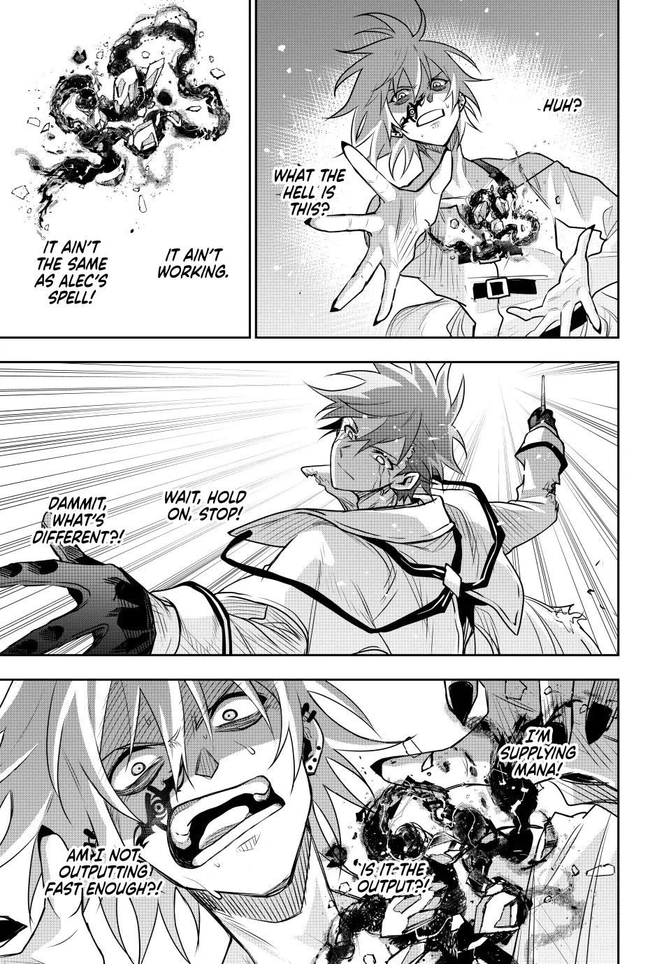 A Court Magician, Who Was Focused On Supportive Magic Because His Allies Were Too Weak, Aims To Become The Strongest After Being Banished chapter 116 page 3