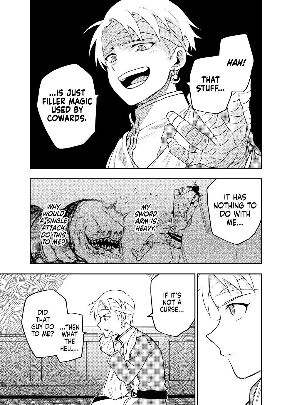 A Court Magician, Who Was Focused On Supportive Magic Because His Allies Were Too Weak, Aims To Become The Strongest After Being Banished chapter 12 page 17