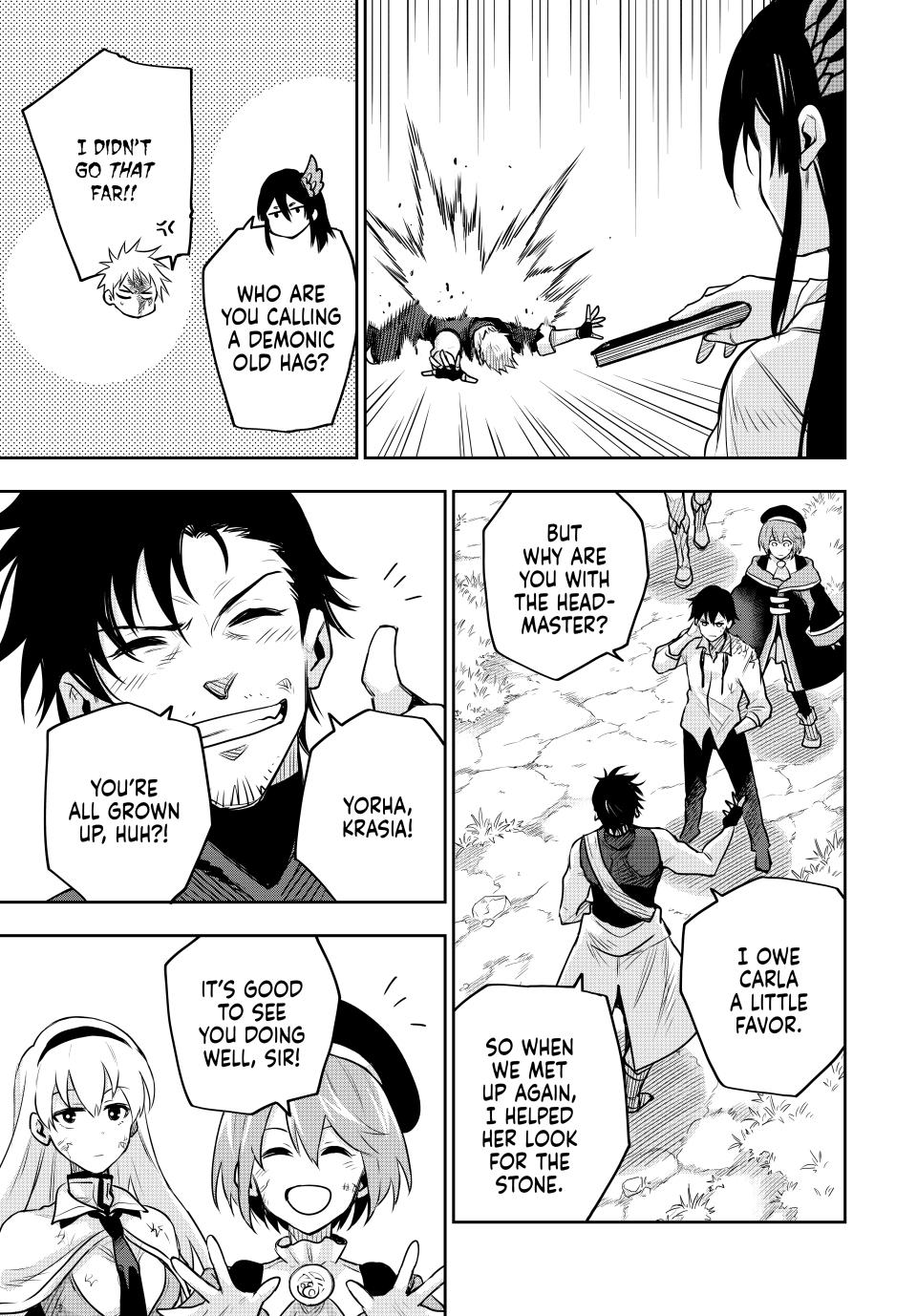 A Court Magician, Who Was Focused On Supportive Magic Because His Allies Were Too Weak, Aims To Become The Strongest After Being Banished chapter 120 page 3