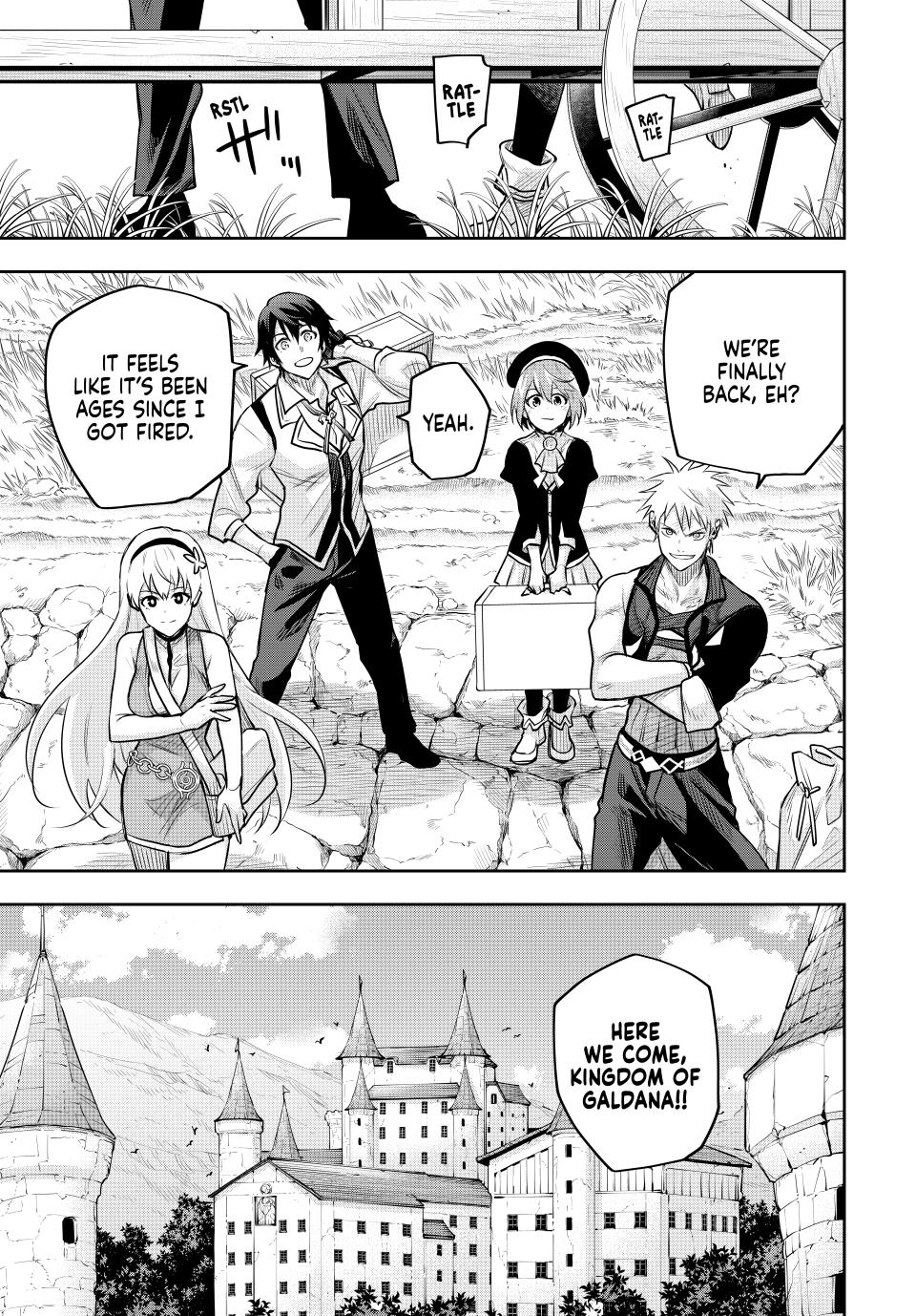 A Court Magician, Who Was Focused On Supportive Magic Because His Allies Were Too Weak, Aims To Become The Strongest After Being Banished chapter 121 page 1