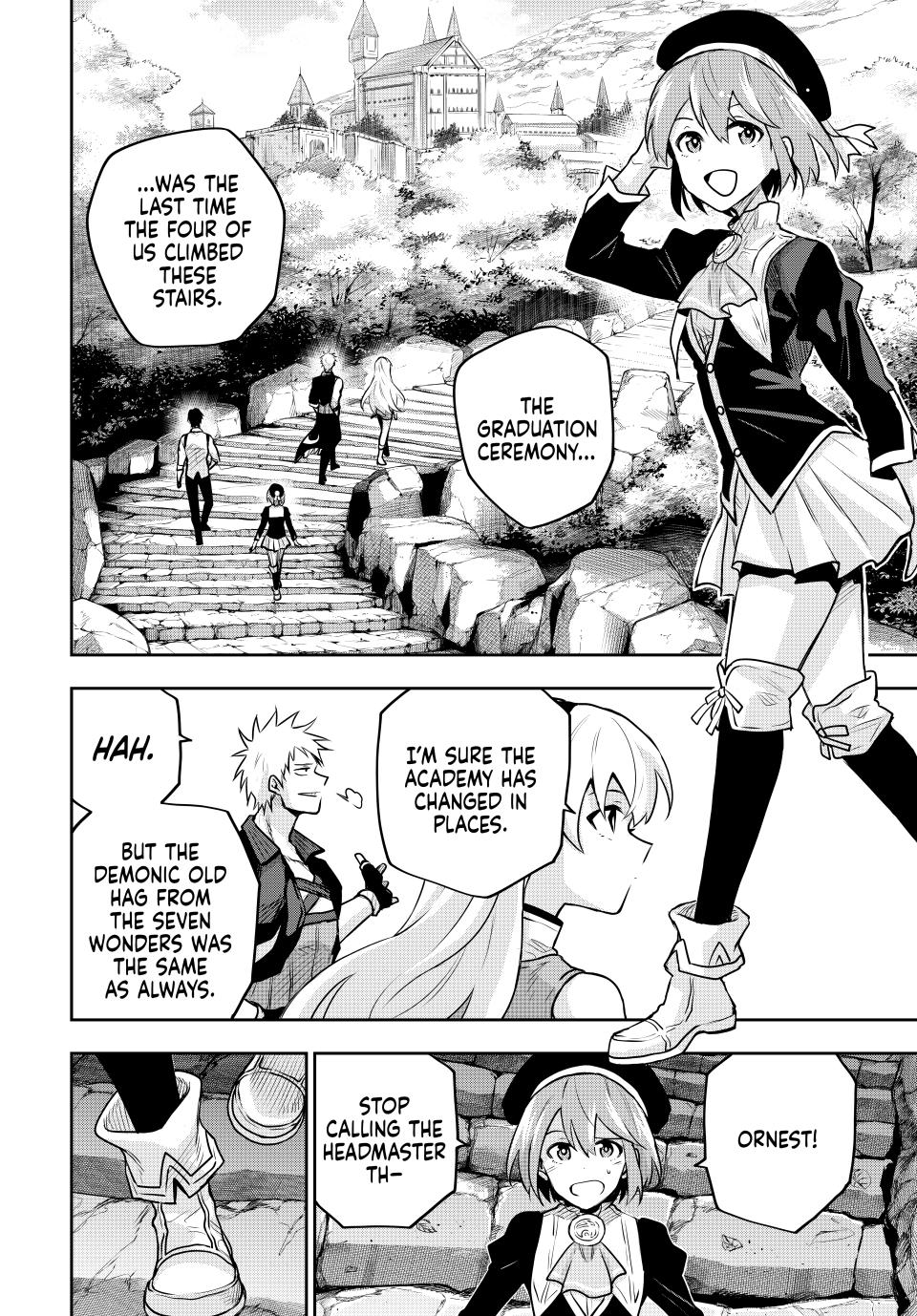 A Court Magician, Who Was Focused On Supportive Magic Because His Allies Were Too Weak, Aims To Become The Strongest After Being Banished chapter 121 page 3