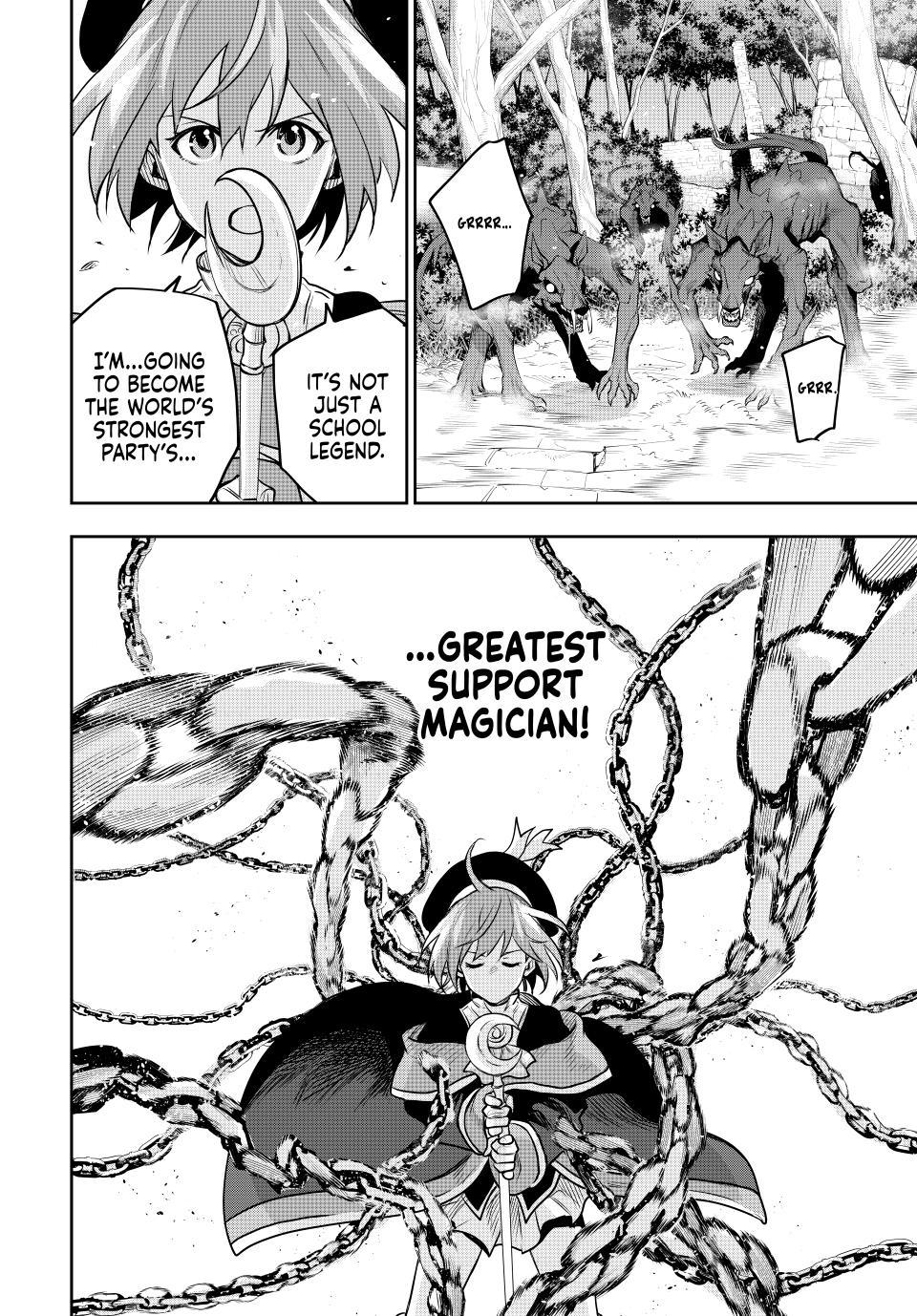 A Court Magician, Who Was Focused On Supportive Magic Because His Allies Were Too Weak, Aims To Become The Strongest After Being Banished chapter 124 page 10