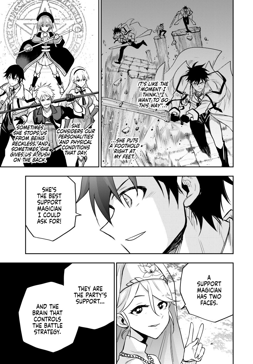 A Court Magician, Who Was Focused On Supportive Magic Because His Allies Were Too Weak, Aims To Become The Strongest After Being Banished chapter 125 page 3