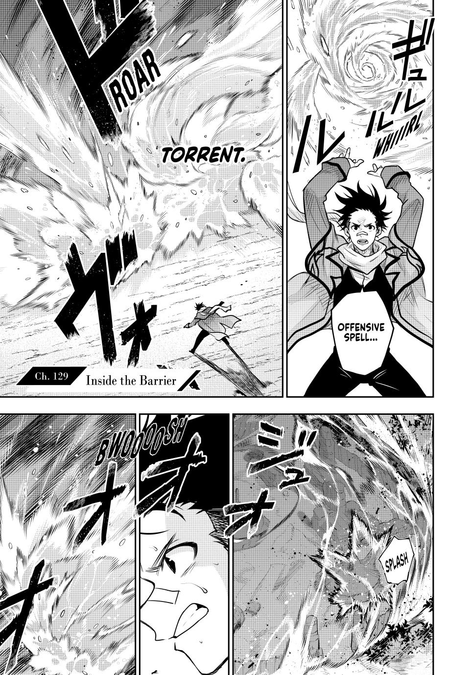 A Court Magician, Who Was Focused On Supportive Magic Because His Allies Were Too Weak, Aims To Become The Strongest After Being Banished chapter 129 page 1