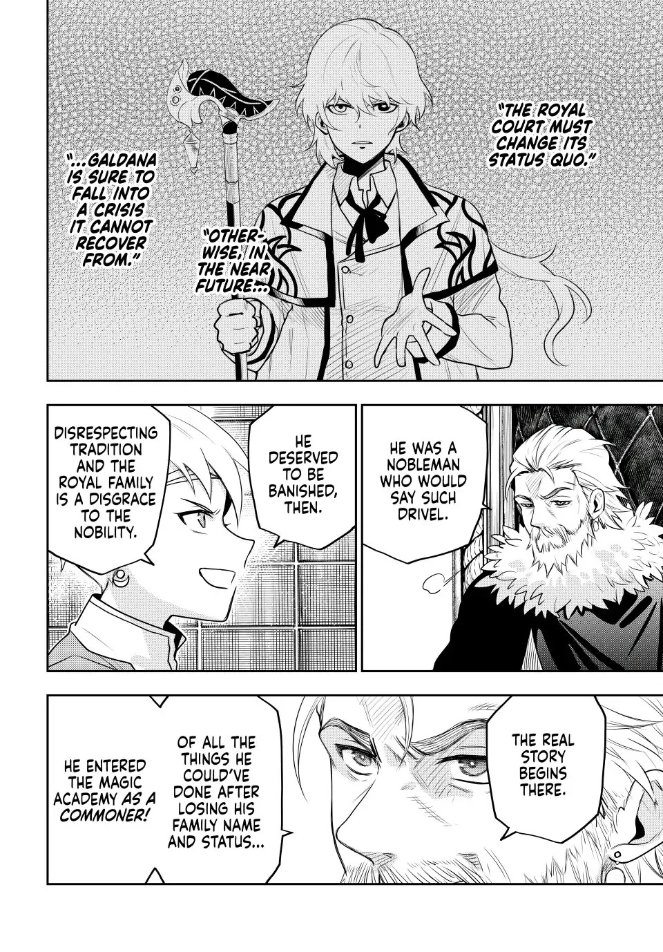 A Court Magician, Who Was Focused On Supportive Magic Because His Allies Were Too Weak, Aims To Become The Strongest After Being Banished chapter 13 page 6