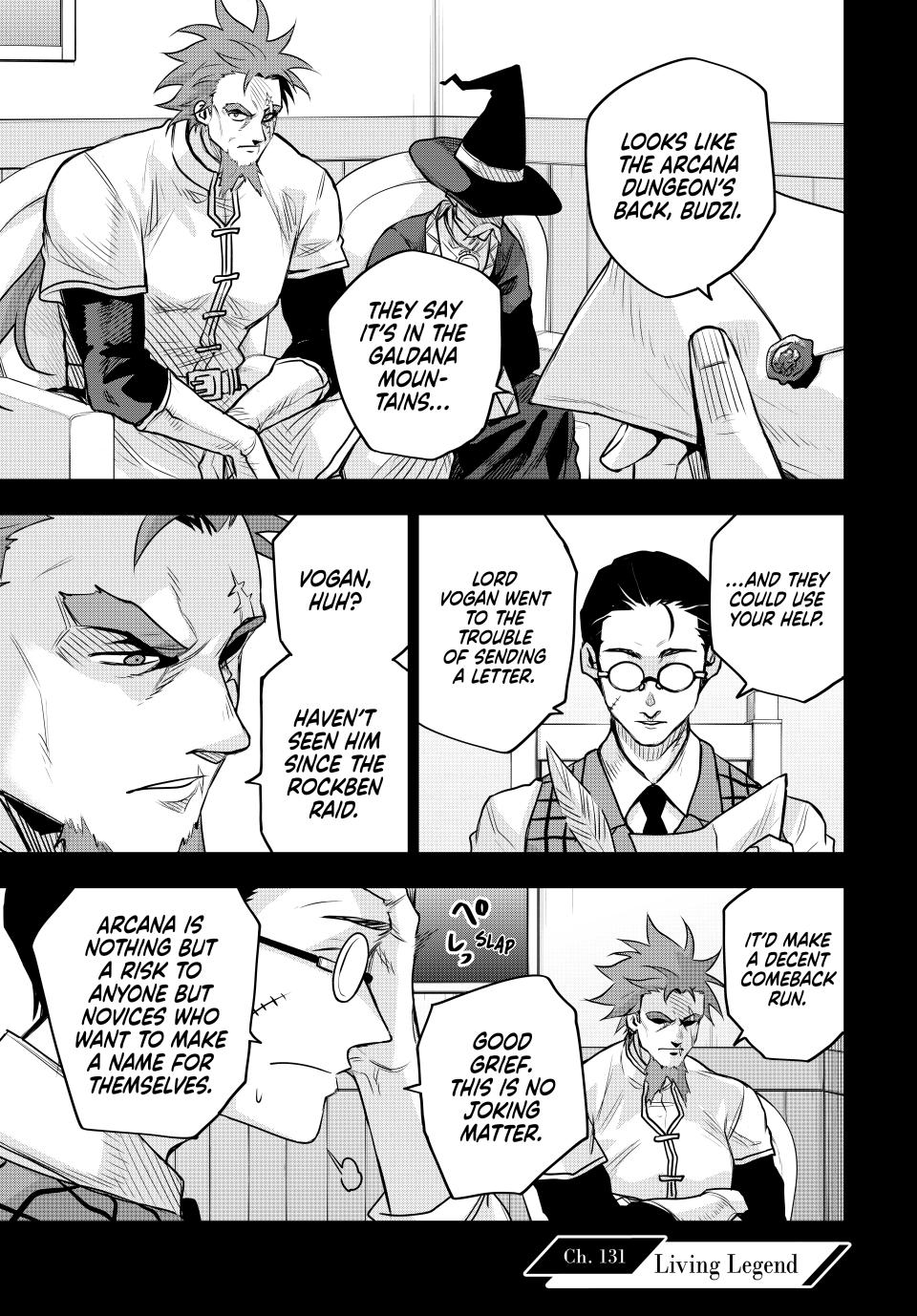 A Court Magician, Who Was Focused On Supportive Magic Because His Allies Were Too Weak, Aims To Become The Strongest After Being Banished chapter 131 page 1