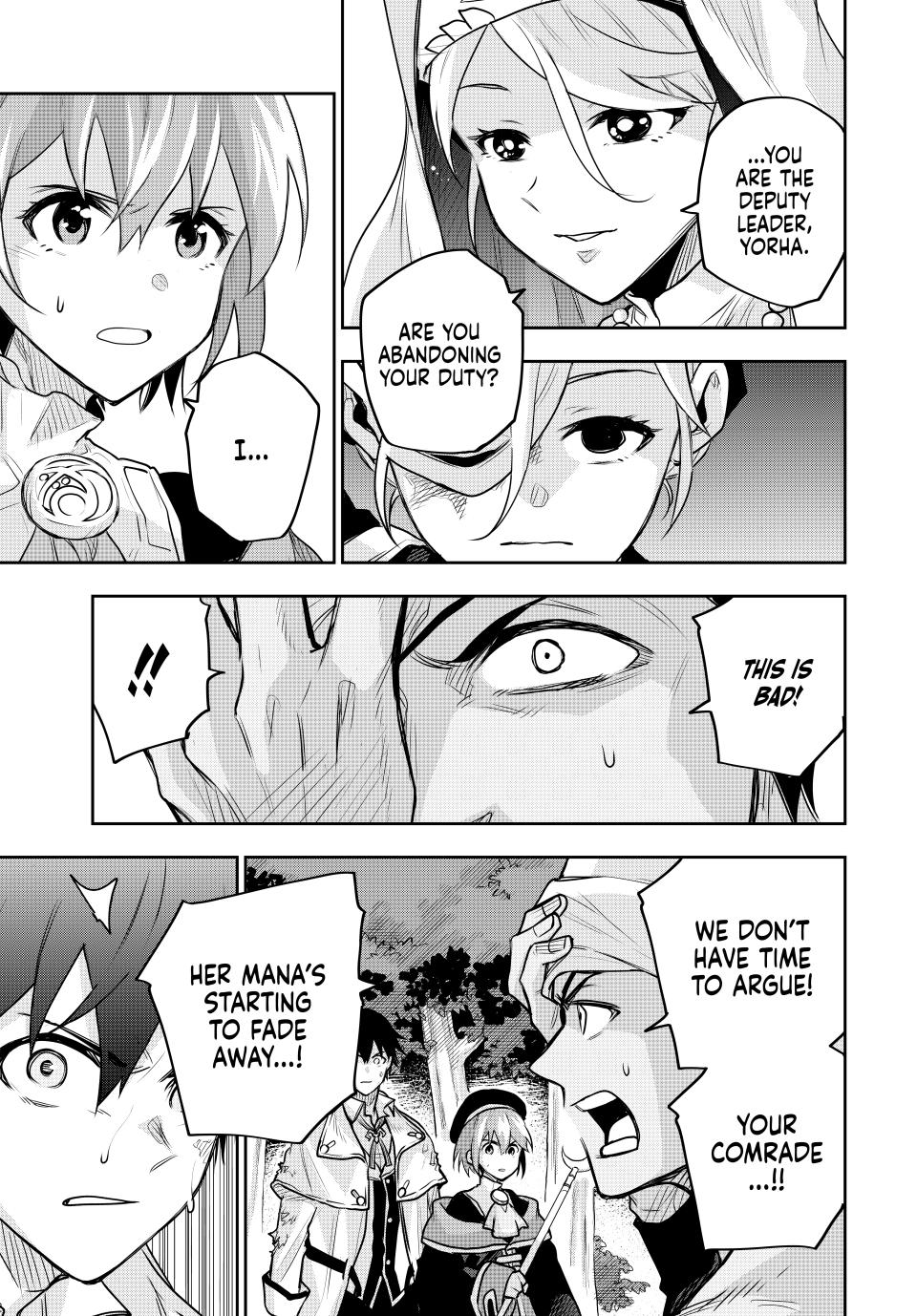 A Court Magician, Who Was Focused On Supportive Magic Because His Allies Were Too Weak, Aims To Become The Strongest After Being Banished chapter 132 page 15