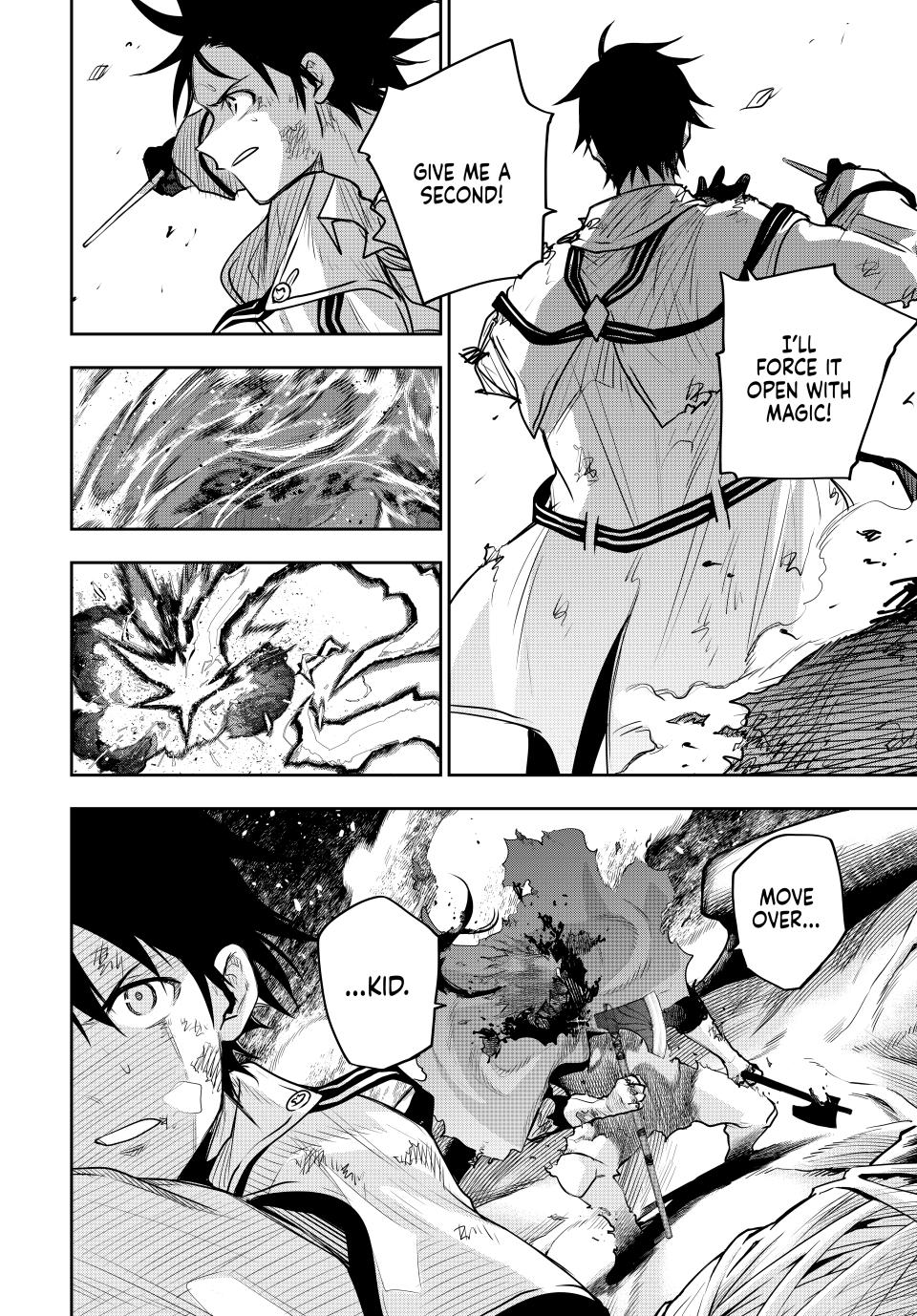 A Court Magician, Who Was Focused On Supportive Magic Because His Allies Were Too Weak, Aims To Become The Strongest After Being Banished chapter 132 page 8