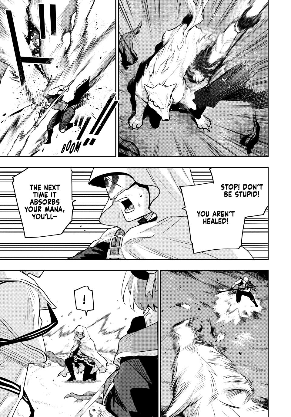 A Court Magician, Who Was Focused On Supportive Magic Because His Allies Were Too Weak, Aims To Become The Strongest After Being Banished chapter 136 page 15