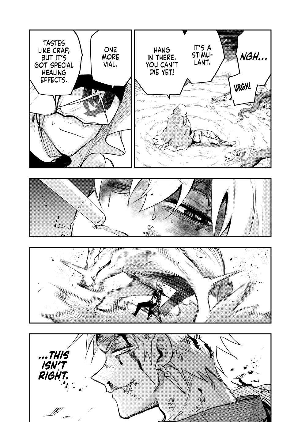 A Court Magician, Who Was Focused On Supportive Magic Because His Allies Were Too Weak, Aims To Become The Strongest After Being Banished chapter 136 page 5