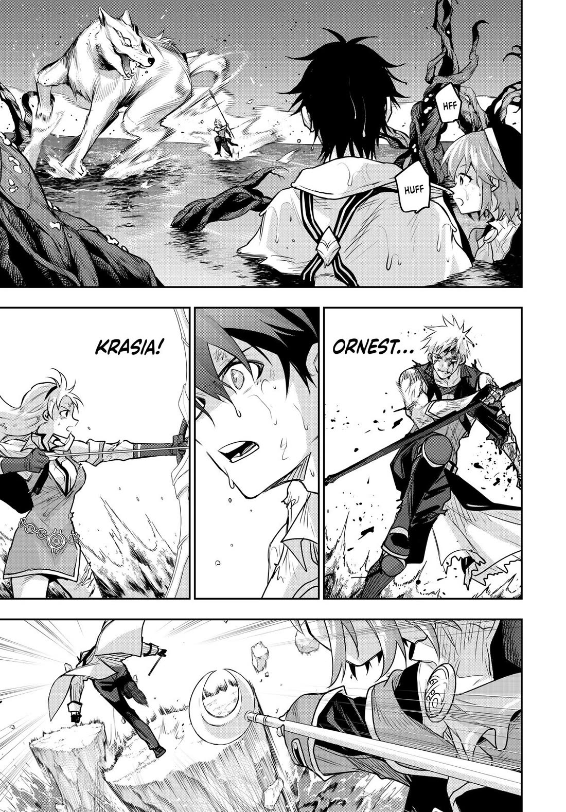 A Court Magician, Who Was Focused On Supportive Magic Because His Allies Were Too Weak, Aims To Become The Strongest After Being Banished chapter 137 page 3