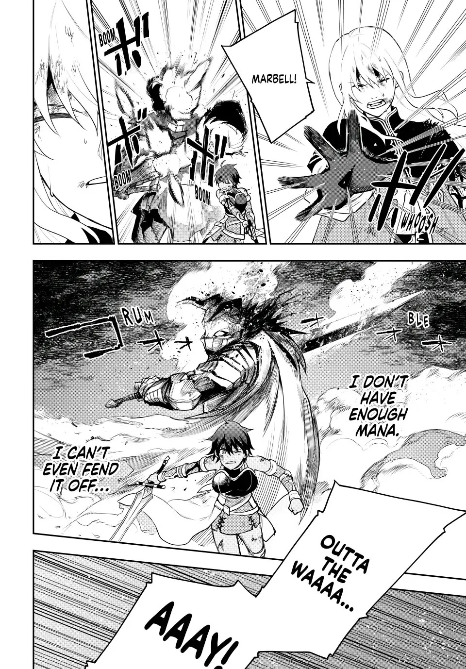 A Court Magician, Who Was Focused On Supportive Magic Because His Allies Were Too Weak, Aims To Become The Strongest After Being Banished chapter 14 page 4