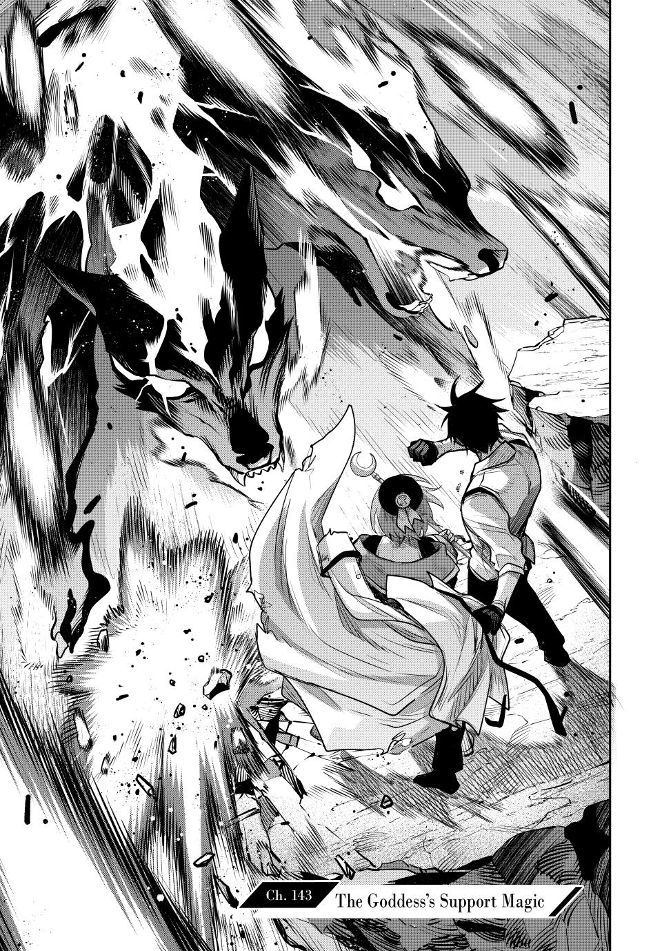 A Court Magician, Who Was Focused On Supportive Magic Because His Allies Were Too Weak, Aims To Become The Strongest After Being Banished chapter 143 page 1