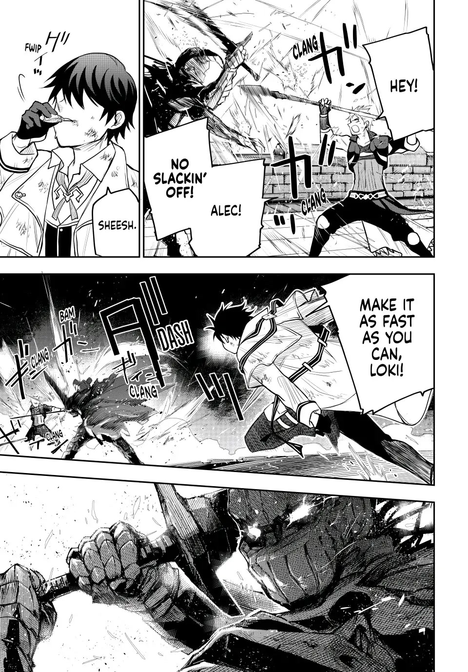 A Court Magician, Who Was Focused On Supportive Magic Because His Allies Were Too Weak, Aims To Become The Strongest After Being Banished chapter 15 page 11