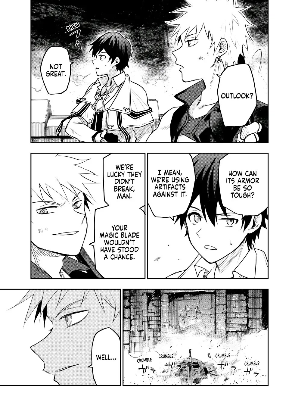 A Court Magician, Who Was Focused On Supportive Magic Because His Allies Were Too Weak, Aims To Become The Strongest After Being Banished chapter 15 page 3