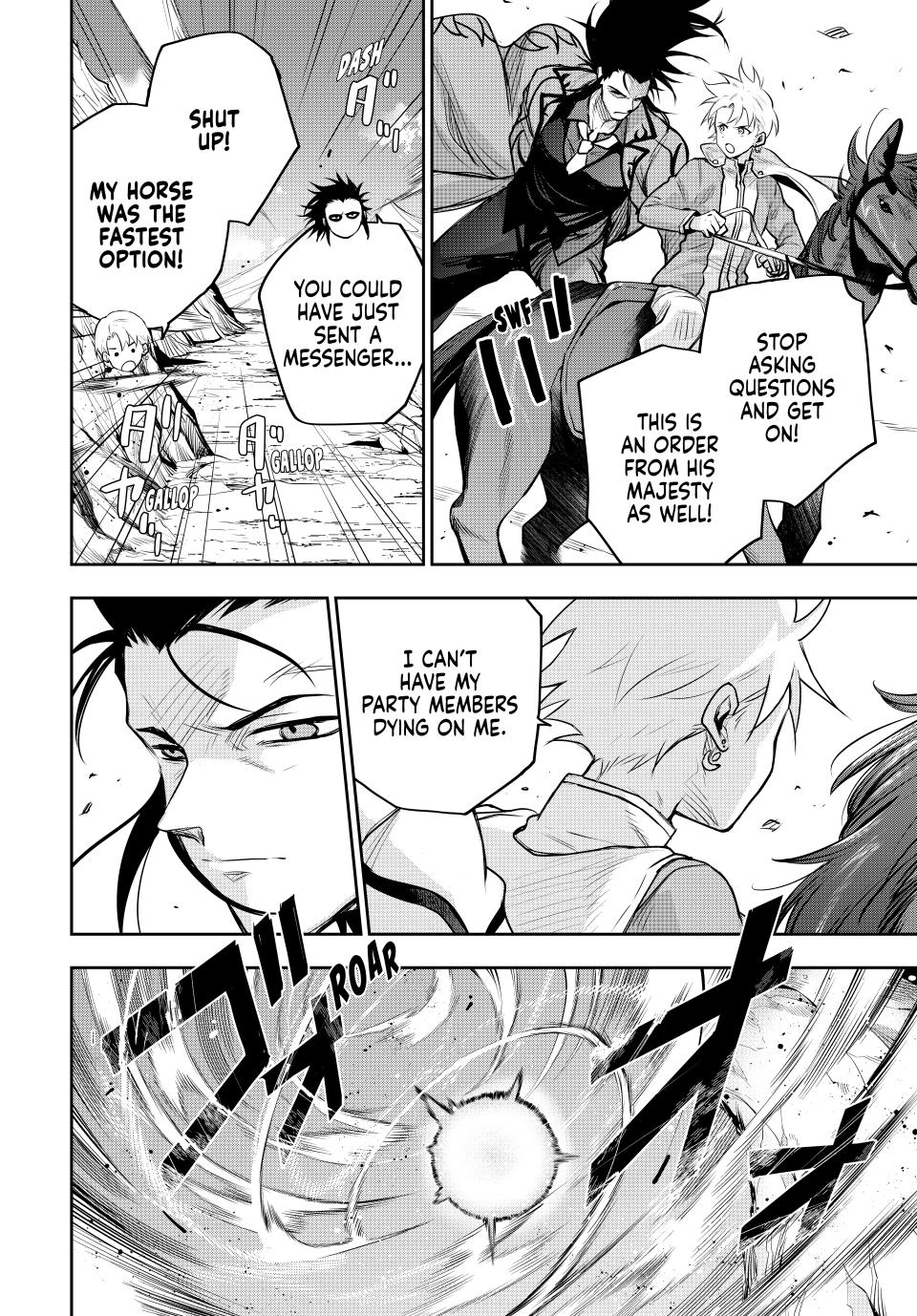 A Court Magician, Who Was Focused On Supportive Magic Because His Allies Were Too Weak, Aims To Become The Strongest After Being Banished chapter 151 page 4