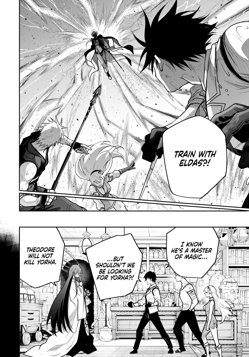 A Court Magician, Who Was Focused On Supportive Magic Because His Allies Were Too Weak, Aims To Become The Strongest After Being Banished chapter 152 page 6