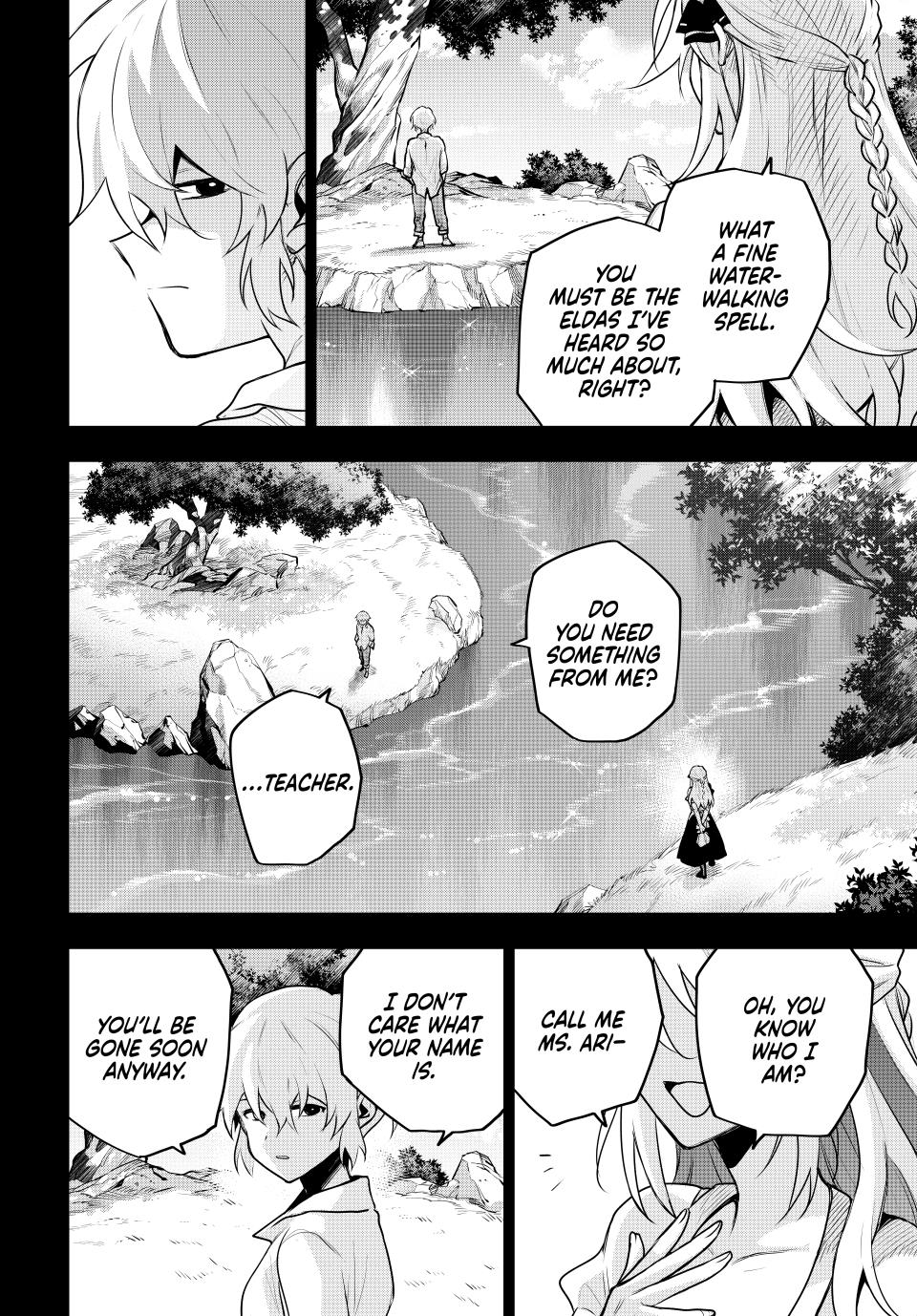 A Court Magician, Who Was Focused On Supportive Magic Because His Allies Were Too Weak, Aims To Become The Strongest After Being Banished chapter 153 page 6