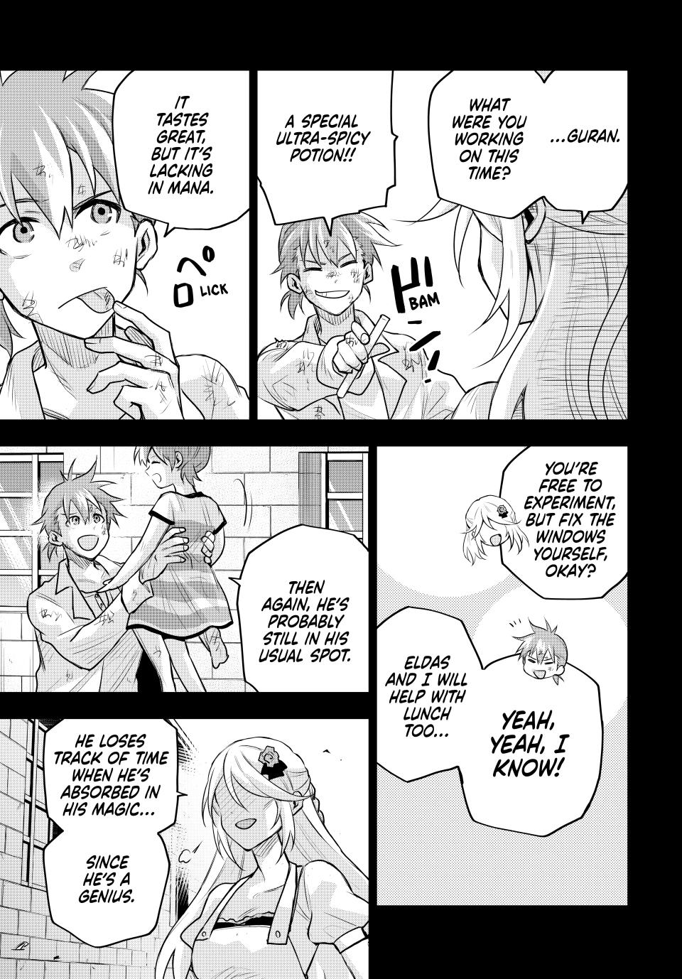 A Court Magician, Who Was Focused On Supportive Magic Because His Allies Were Too Weak, Aims To Become The Strongest After Being Banished chapter 154 page 3