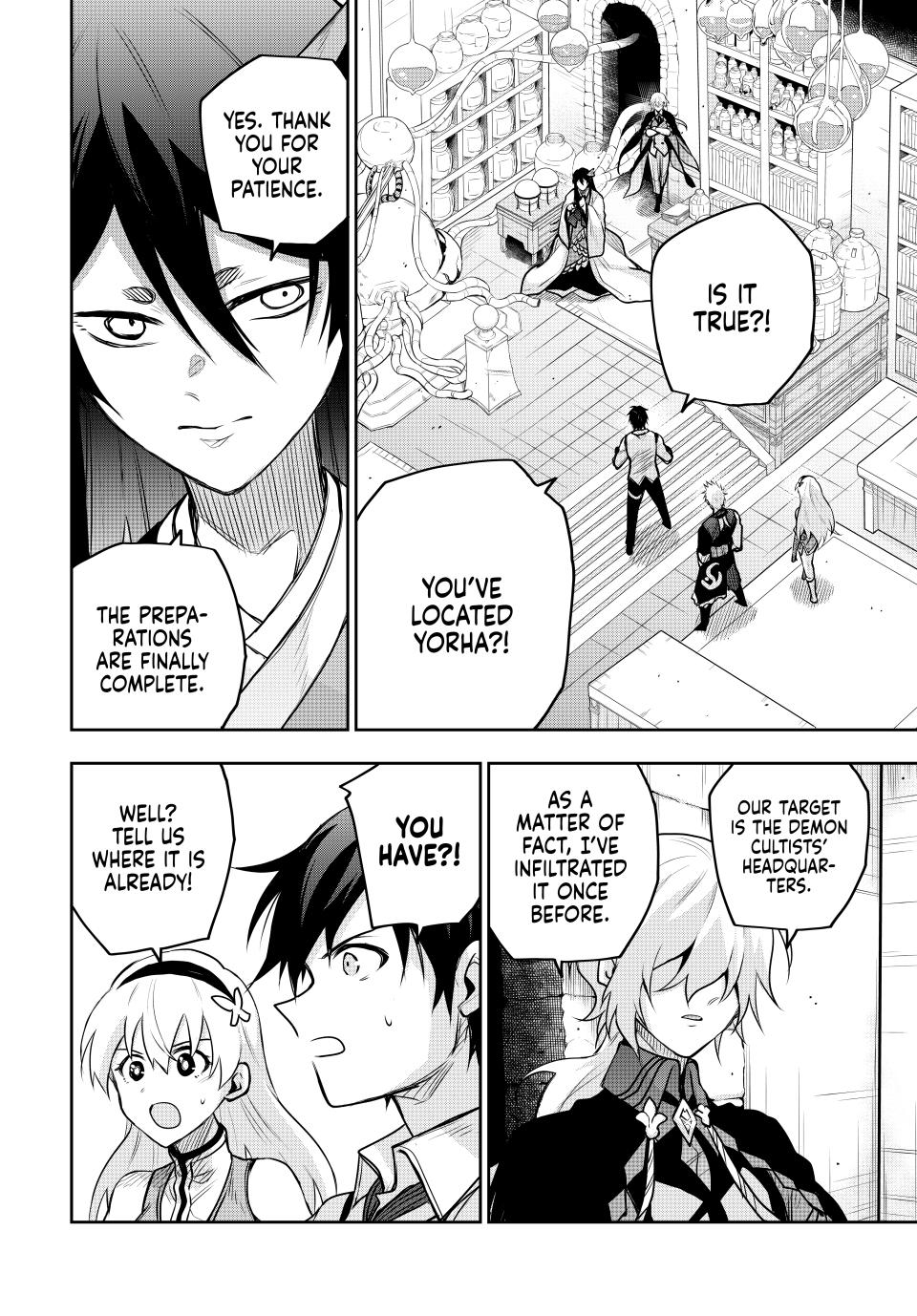 A Court Magician, Who Was Focused On Supportive Magic Because His Allies Were Too Weak, Aims To Become The Strongest After Being Banished chapter 158 page 12