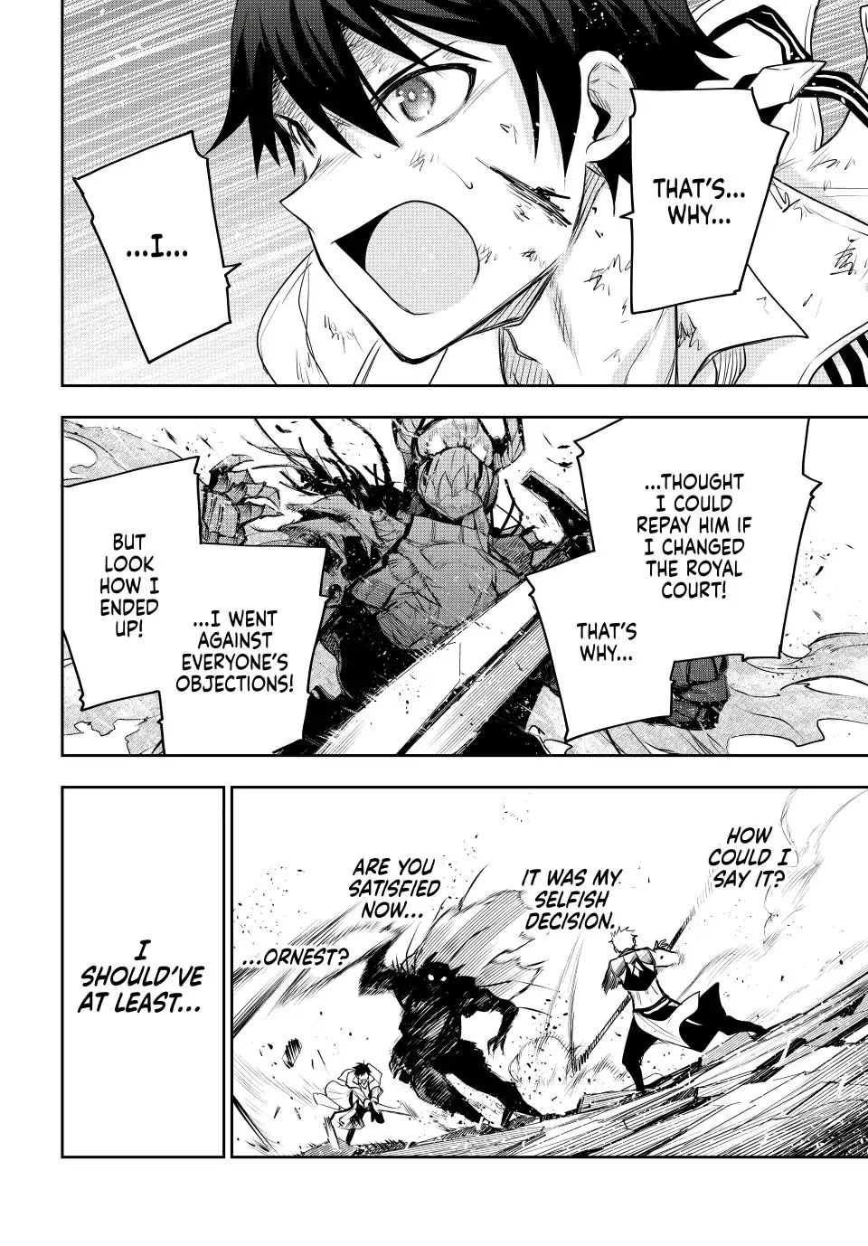 A Court Magician, Who Was Focused On Supportive Magic Because His Allies Were Too Weak, Aims To Become The Strongest After Being Banished chapter 16 page 14