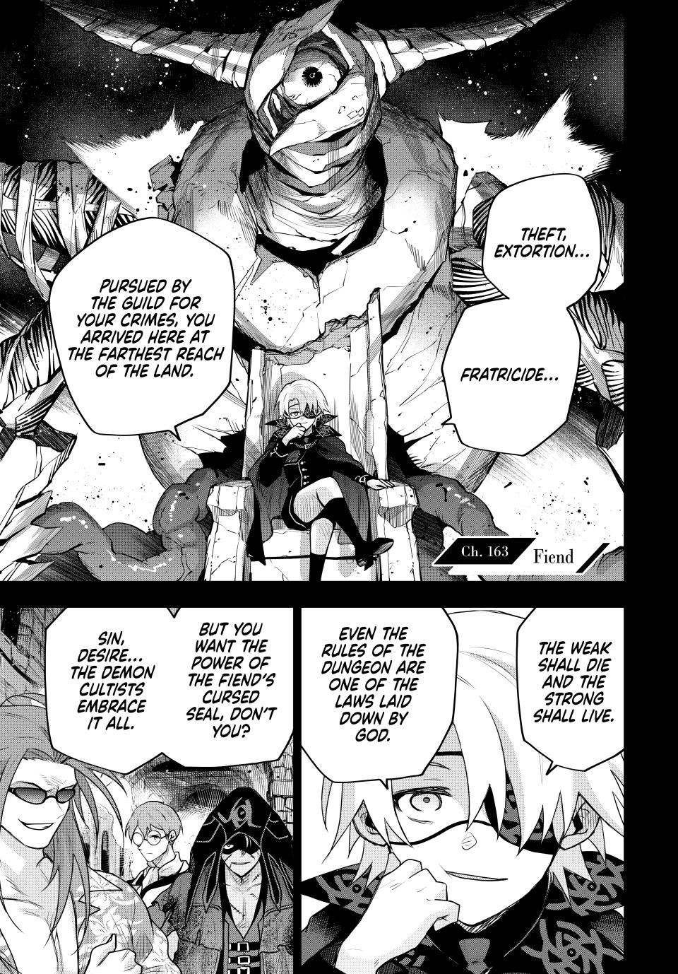 A Court Magician, Who Was Focused On Supportive Magic Because His Allies Were Too Weak, Aims To Become The Strongest After Being Banished chapter 163 page 1