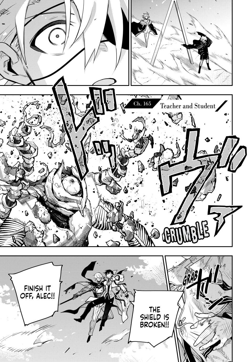 A Court Magician, Who Was Focused On Supportive Magic Because His Allies Were Too Weak, Aims To Become The Strongest After Being Banished chapter 165 page 1