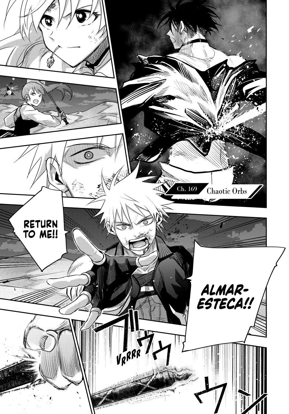 A Court Magician, Who Was Focused On Supportive Magic Because His Allies Were Too Weak, Aims To Become The Strongest After Being Banished chapter 169 page 1