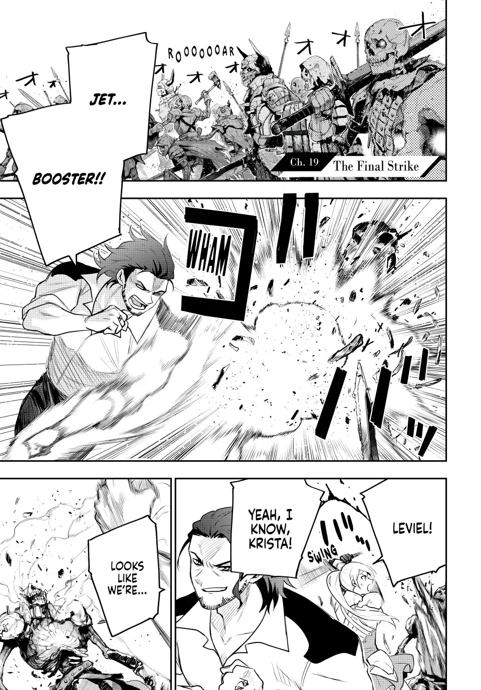 A Court Magician, Who Was Focused On Supportive Magic Because His Allies Were Too Weak, Aims To Become The Strongest After Being Banished chapter 19 page 1