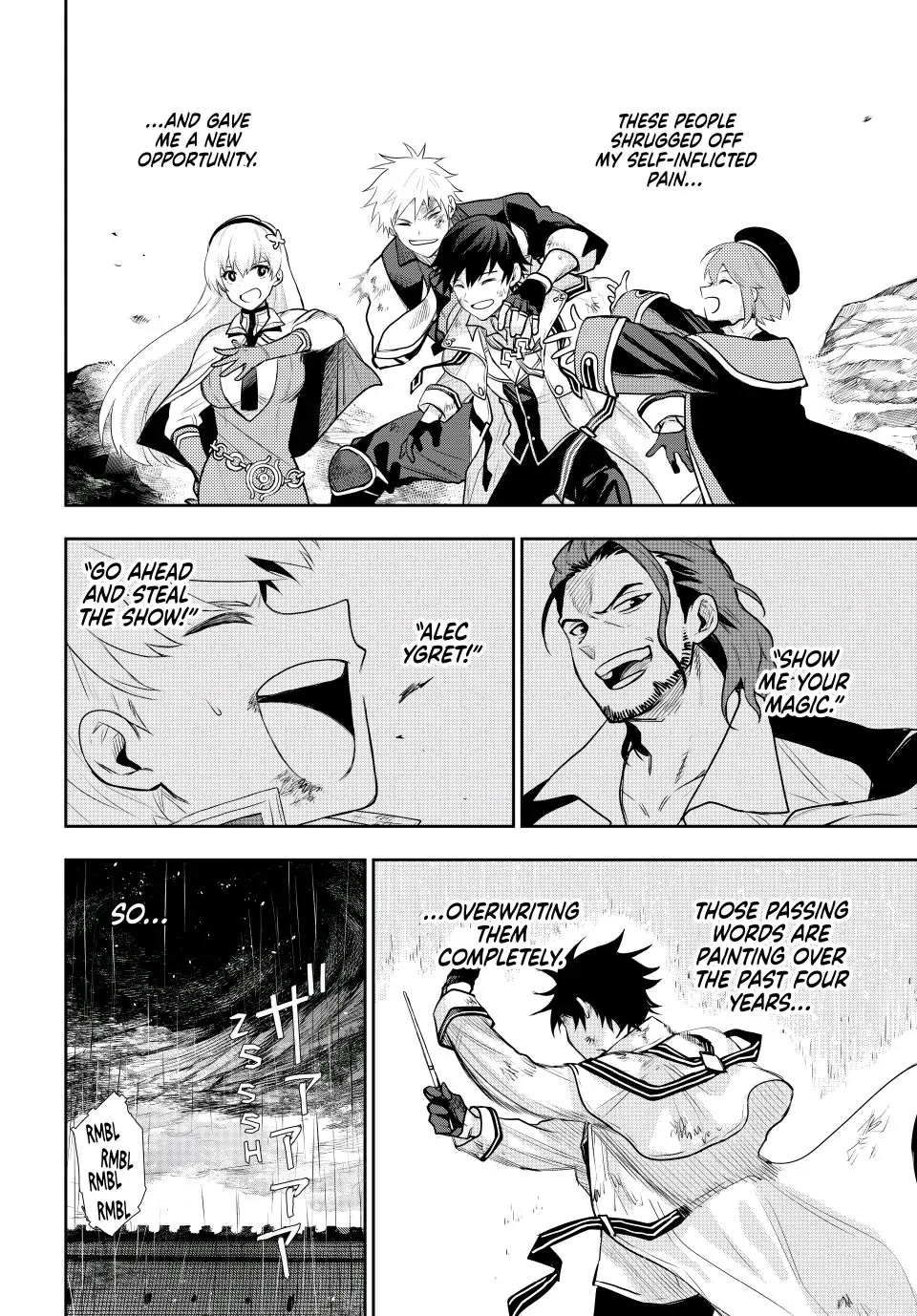 A Court Magician, Who Was Focused On Supportive Magic Because His Allies Were Too Weak, Aims To Become The Strongest After Being Banished chapter 19 page 8