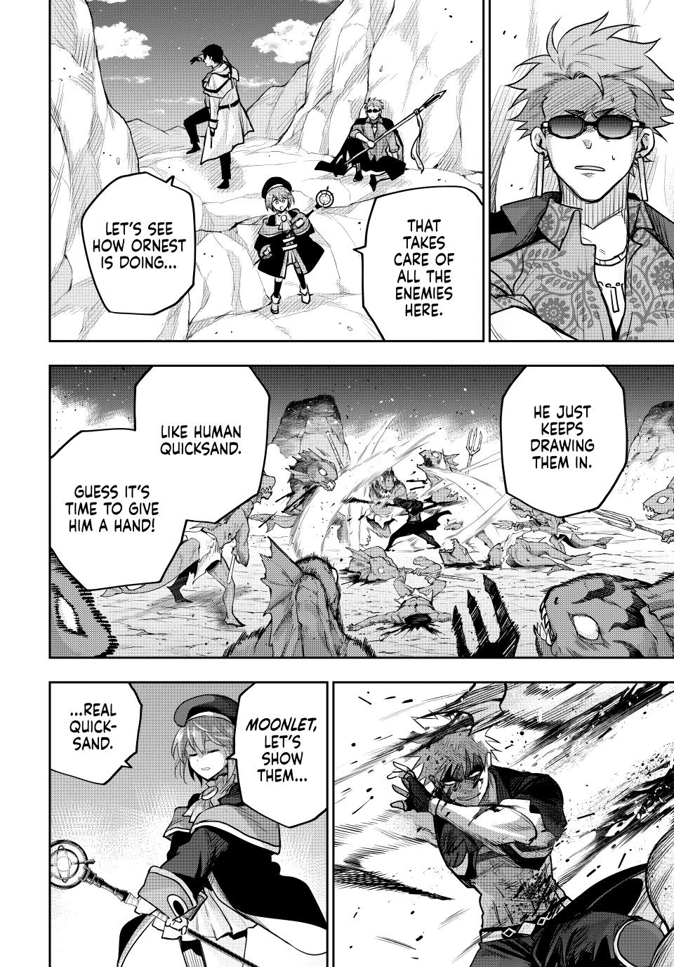 A Court Magician, Who Was Focused On Supportive Magic Because His Allies Were Too Weak, Aims To Become The Strongest After Being Banished chapter 190 page 7