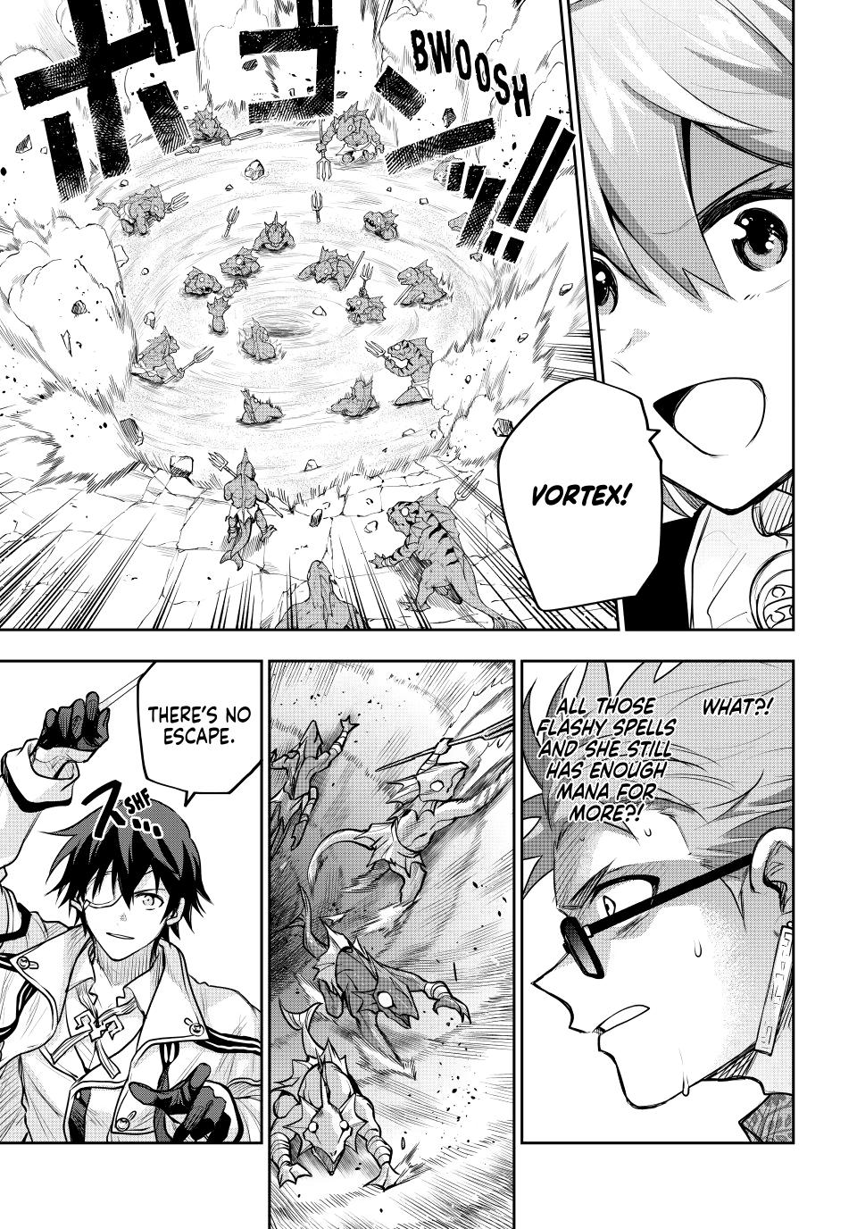 A Court Magician, Who Was Focused On Supportive Magic Because His Allies Were Too Weak, Aims To Become The Strongest After Being Banished chapter 190 page 8