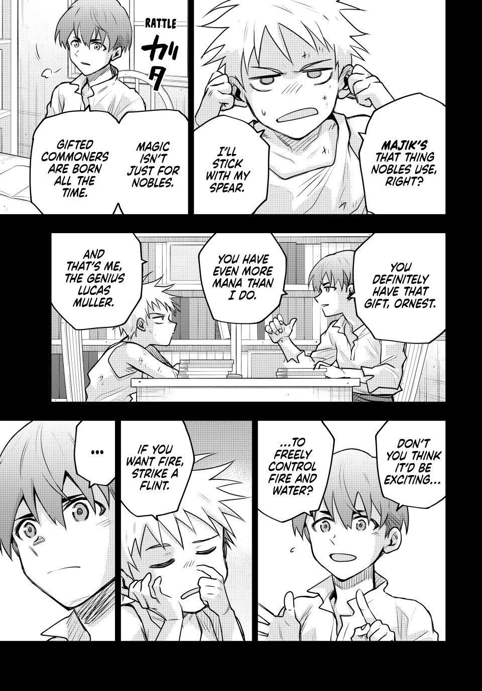 A Court Magician, Who Was Focused On Supportive Magic Because His Allies Were Too Weak, Aims To Become The Strongest After Being Banished chapter 192 page 7