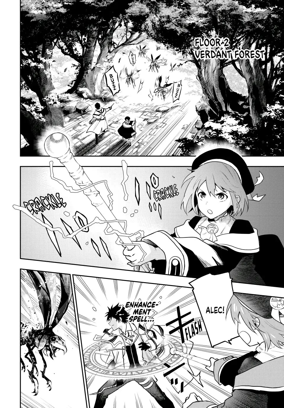 A Court Magician, Who Was Focused On Supportive Magic Because His Allies Were Too Weak, Aims To Become The Strongest After Being Banished chapter 2 page 8