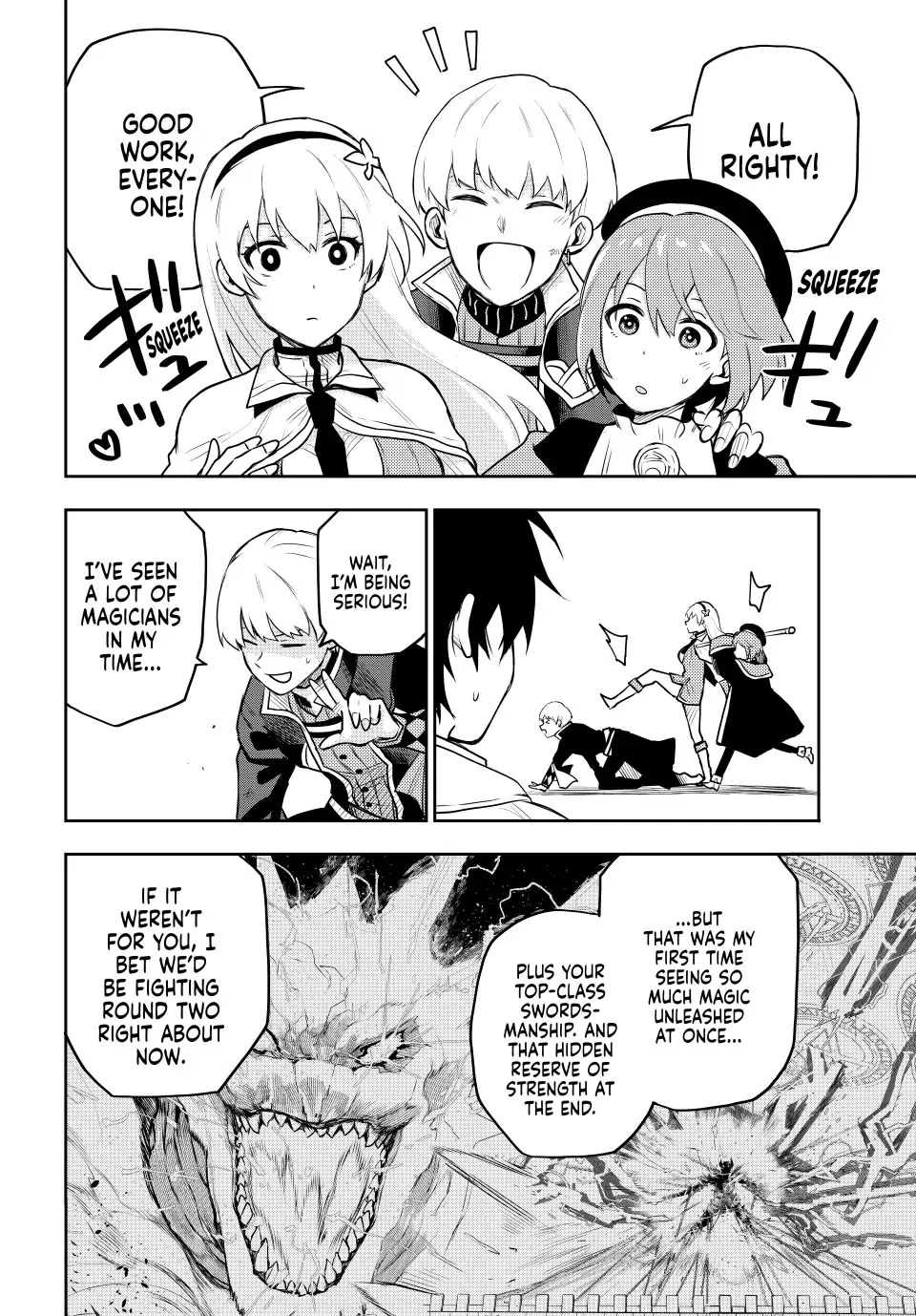 A Court Magician, Who Was Focused On Supportive Magic Because His Allies Were Too Weak, Aims To Become The Strongest After Being Banished chapter 20 page 6