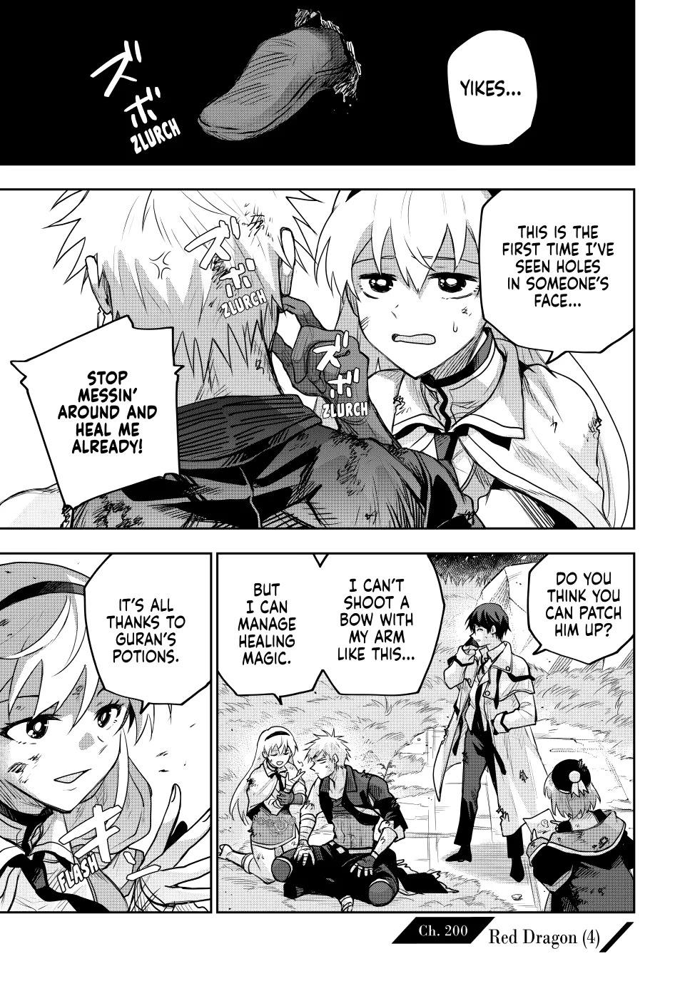 A Court Magician, Who Was Focused On Supportive Magic Because His Allies Were Too Weak, Aims To Become The Strongest After Being Banished chapter 200 page 1