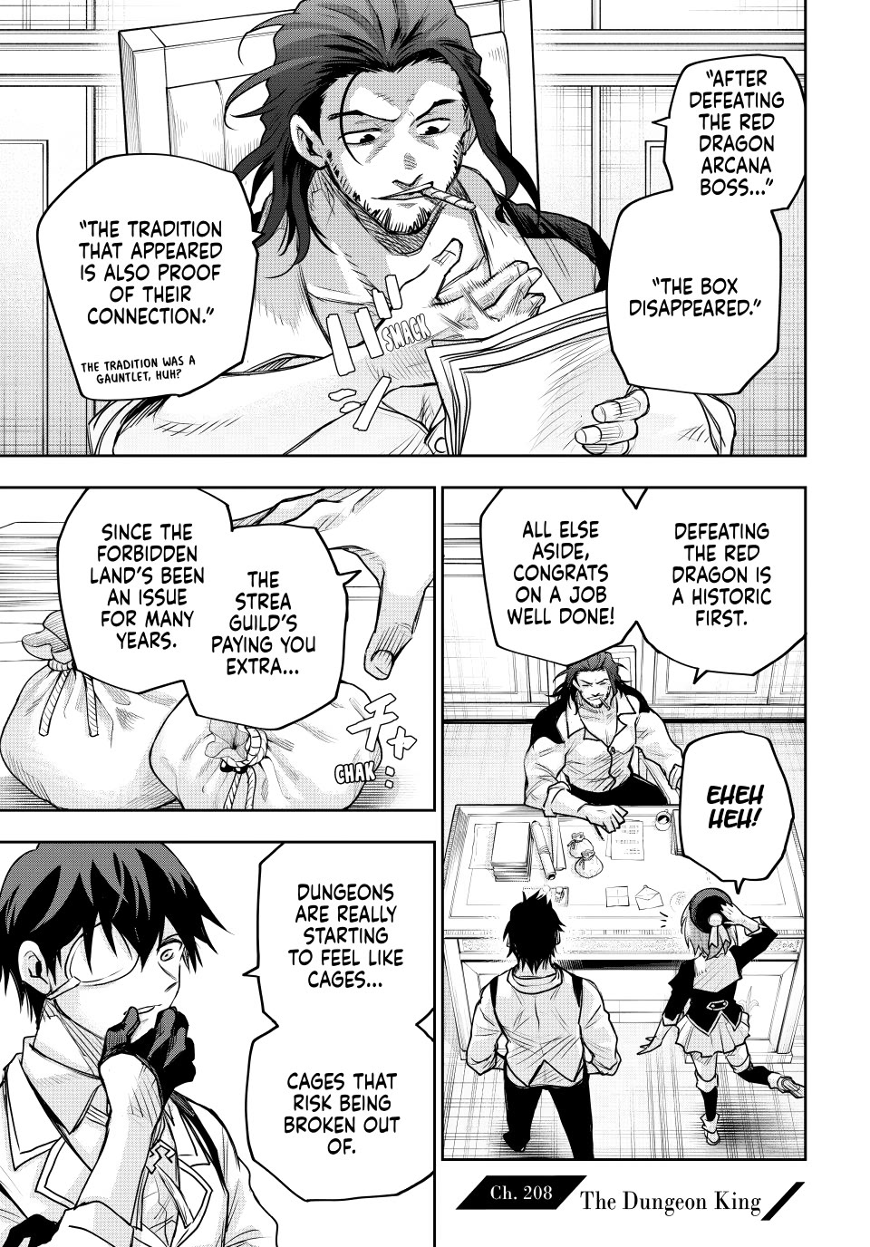 A Court Magician, Who Was Focused On Supportive Magic Because His Allies Were Too Weak, Aims To Become The Strongest After Being Banished chapter 208 page 1