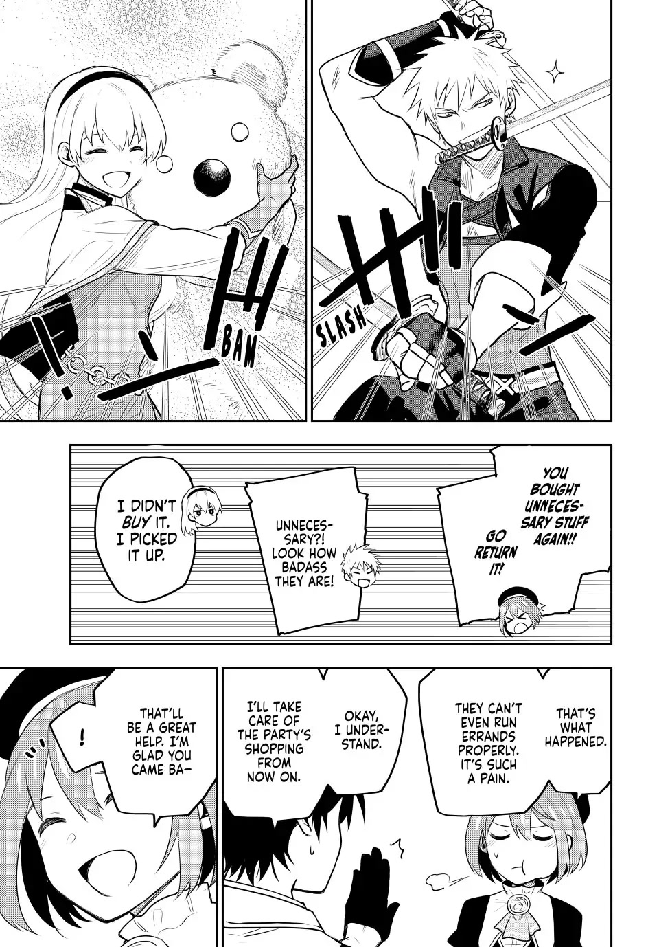 A Court Magician, Who Was Focused On Supportive Magic Because His Allies Were Too Weak, Aims To Become The Strongest After Being Banished chapter 21 page 5