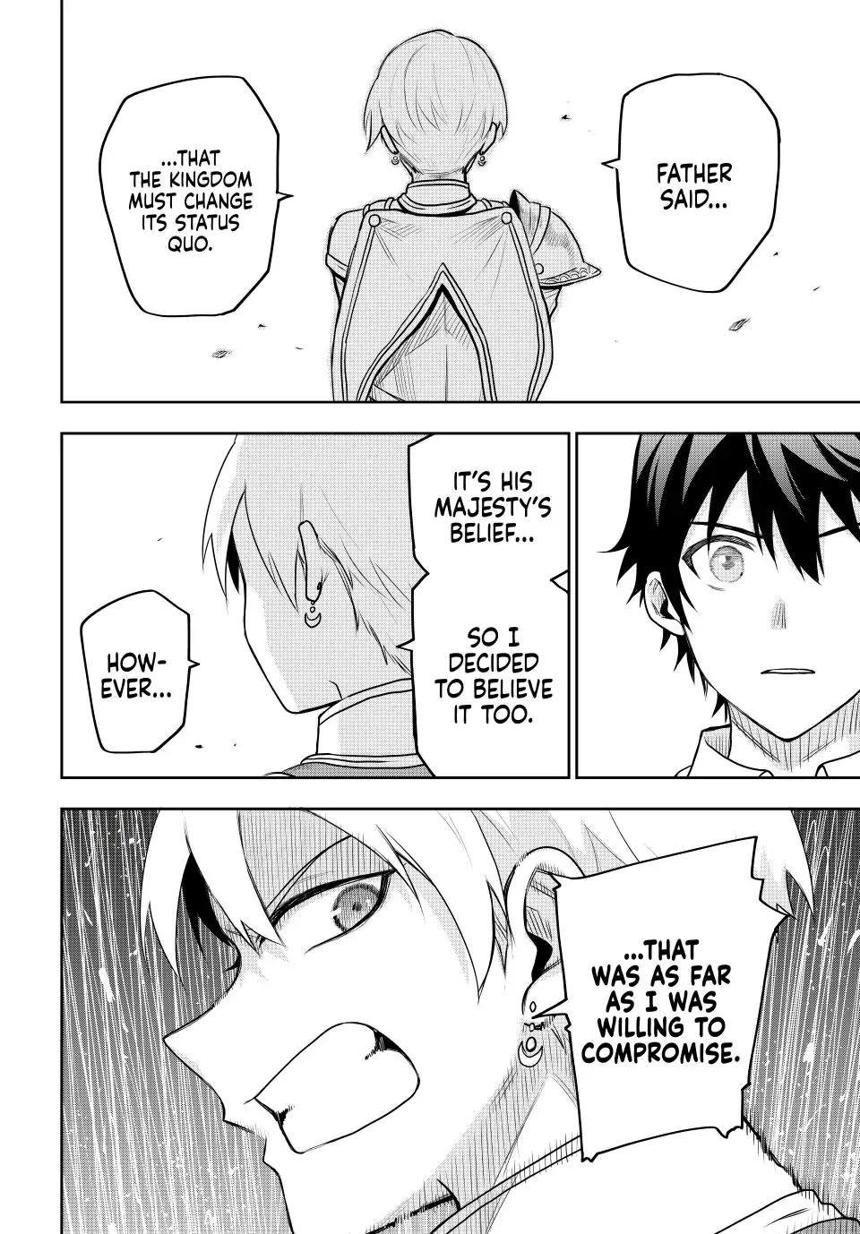 A Court Magician, Who Was Focused On Supportive Magic Because His Allies Were Too Weak, Aims To Become The Strongest After Being Banished chapter 22 page 10