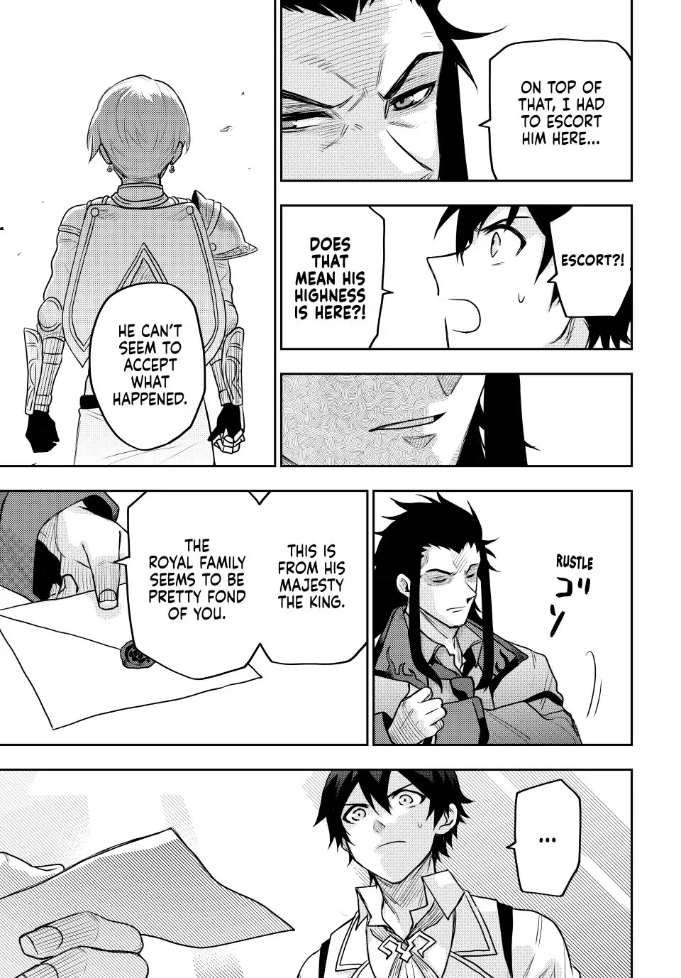 A Court Magician, Who Was Focused On Supportive Magic Because His Allies Were Too Weak, Aims To Become The Strongest After Being Banished chapter 22 page 5