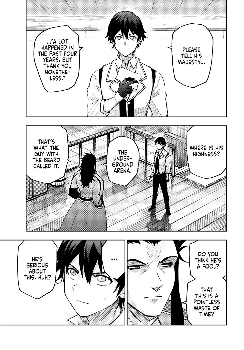 A Court Magician, Who Was Focused On Supportive Magic Because His Allies Were Too Weak, Aims To Become The Strongest After Being Banished chapter 22 page 7