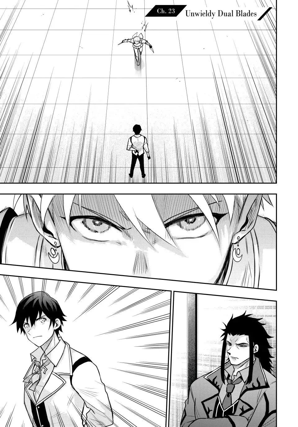 A Court Magician, Who Was Focused On Supportive Magic Because His Allies Were Too Weak, Aims To Become The Strongest After Being Banished chapter 23 page 1