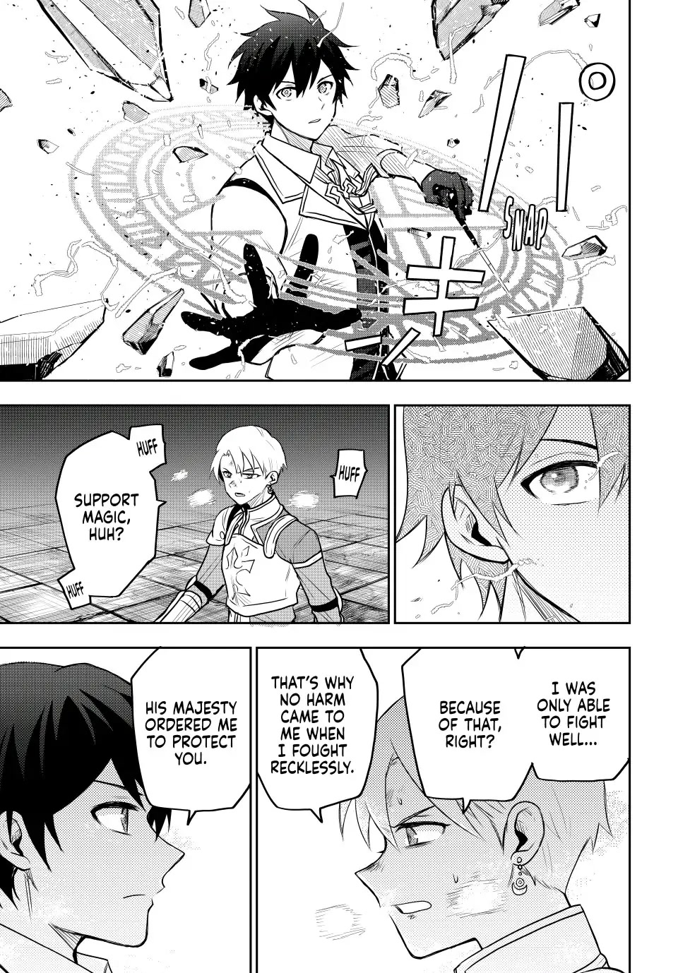 A Court Magician, Who Was Focused On Supportive Magic Because His Allies Were Too Weak, Aims To Become The Strongest After Being Banished chapter 23 page 11