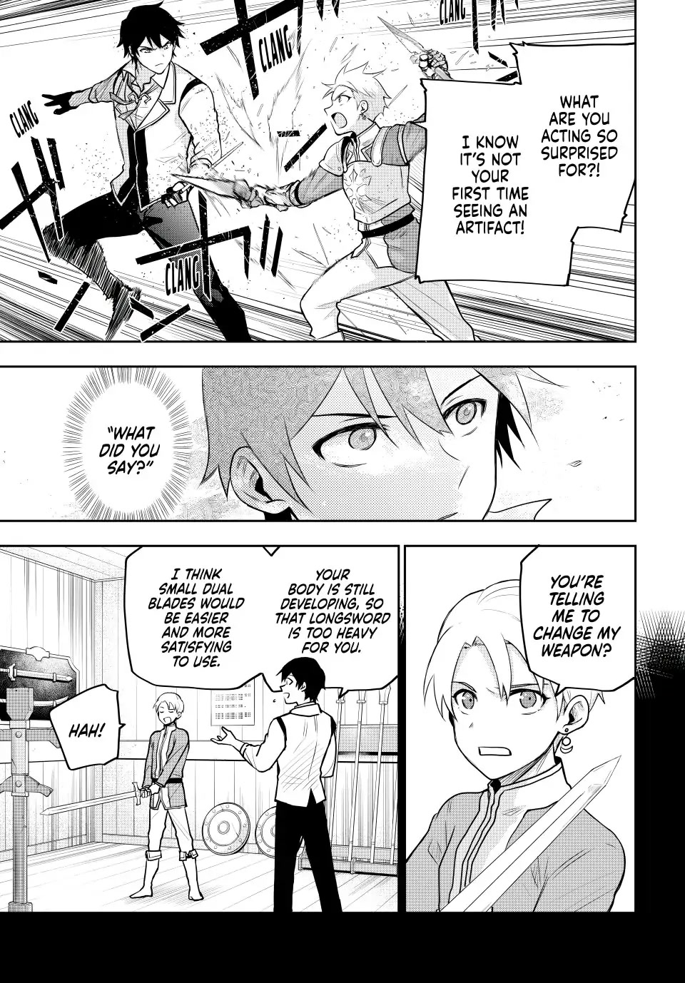 A Court Magician, Who Was Focused On Supportive Magic Because His Allies Were Too Weak, Aims To Become The Strongest After Being Banished chapter 23 page 3