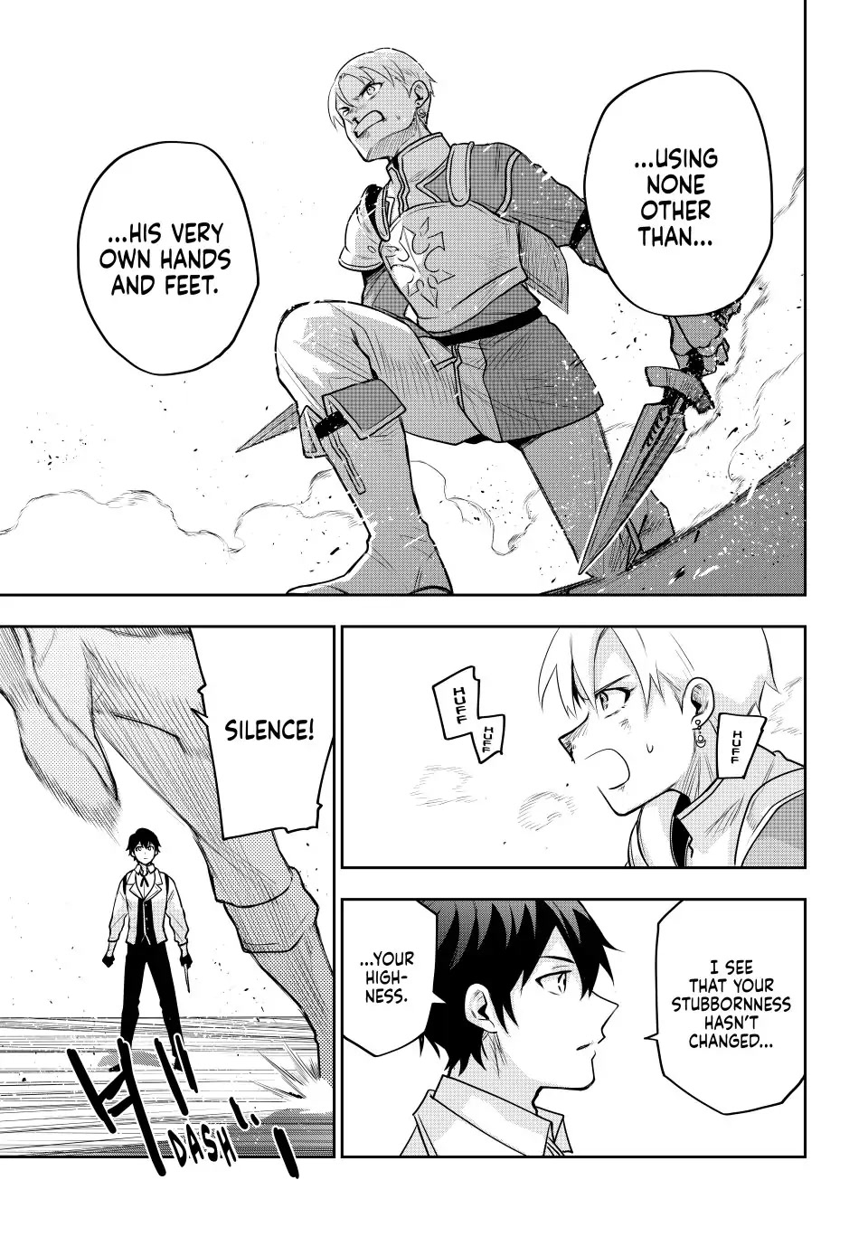 A Court Magician, Who Was Focused On Supportive Magic Because His Allies Were Too Weak, Aims To Become The Strongest After Being Banished chapter 23 page 7