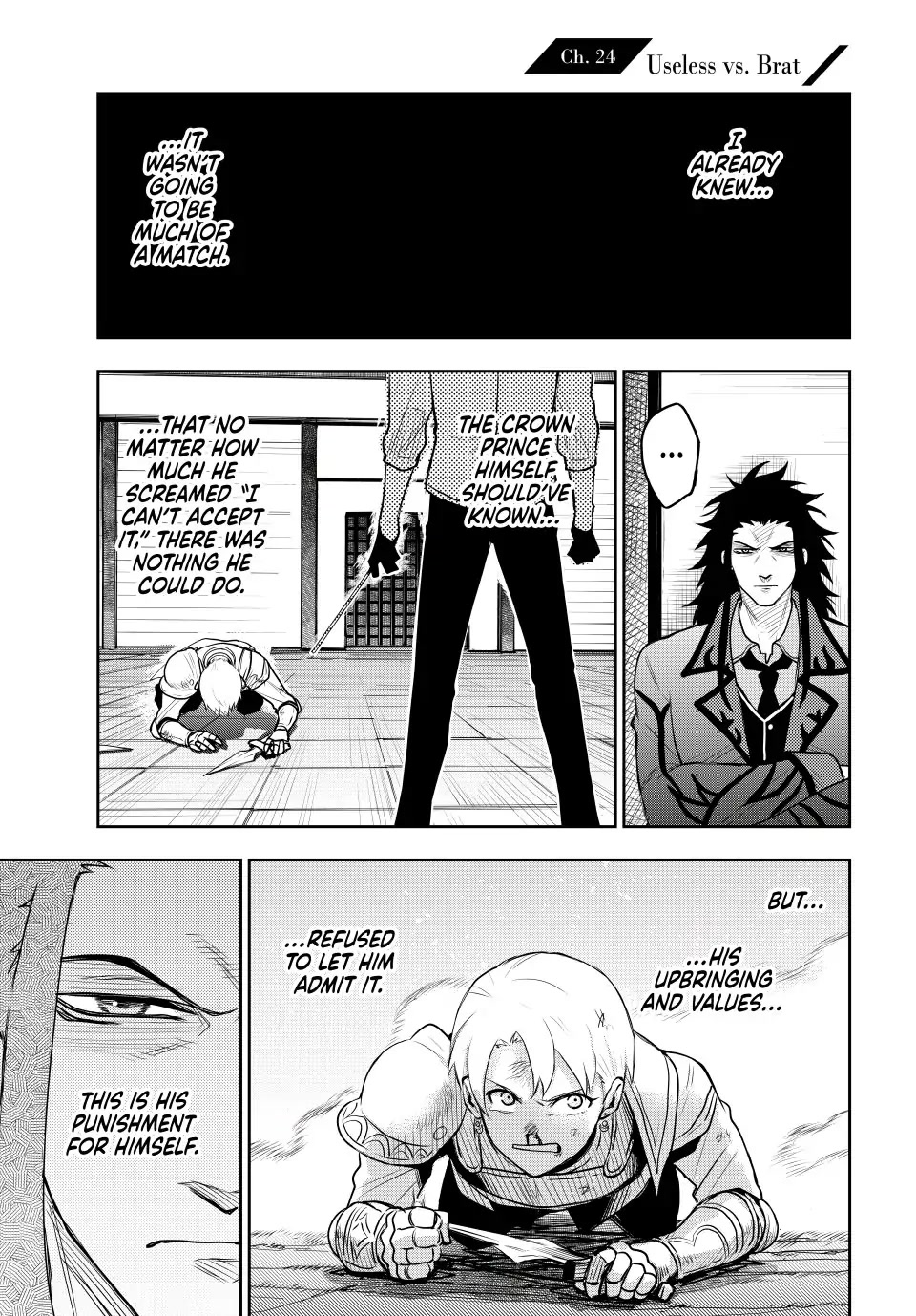 A Court Magician, Who Was Focused On Supportive Magic Because His Allies Were Too Weak, Aims To Become The Strongest After Being Banished chapter 24 page 1